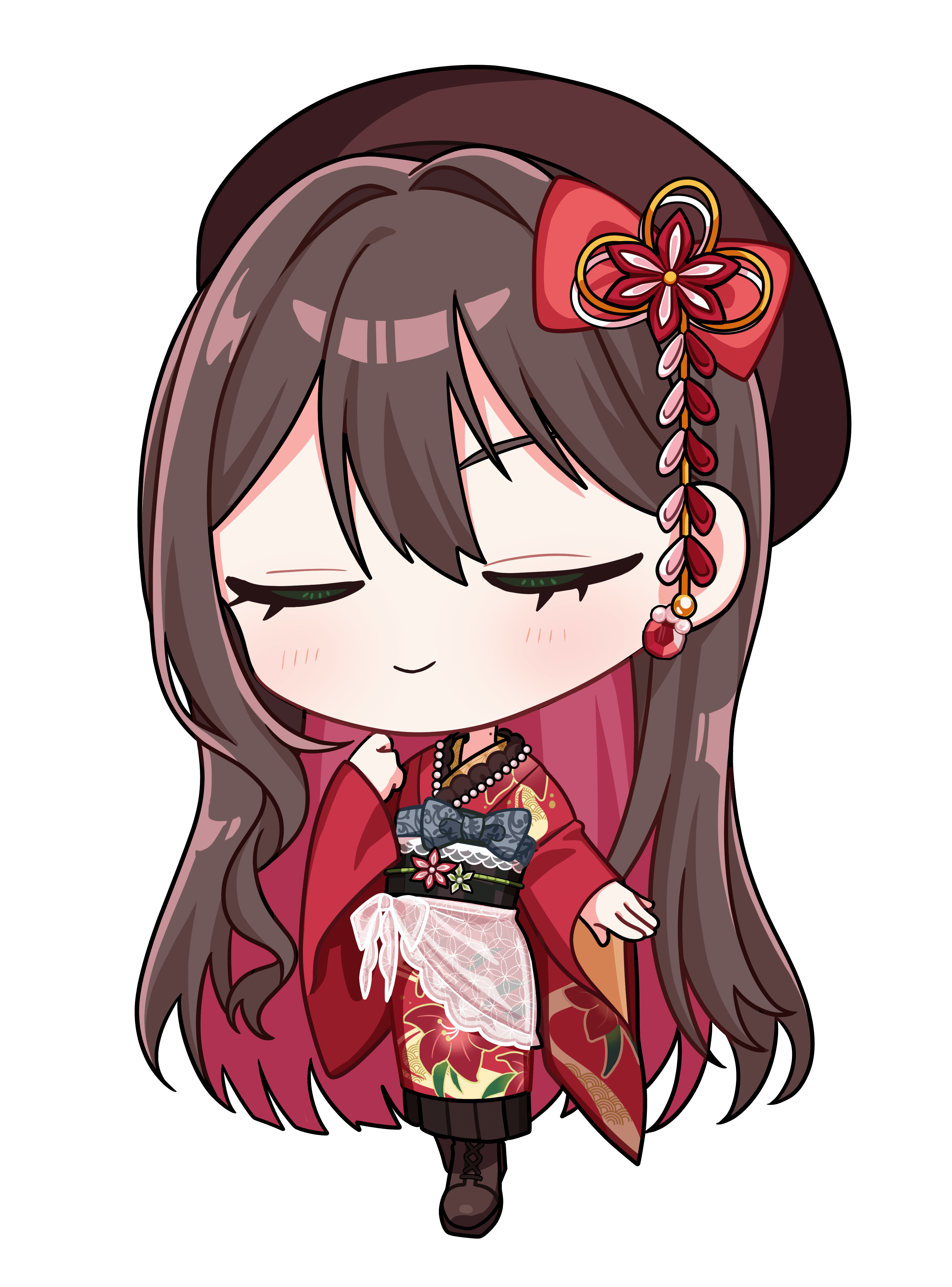 甘味リリ|VTuber向けちびキャラ表情差分 1