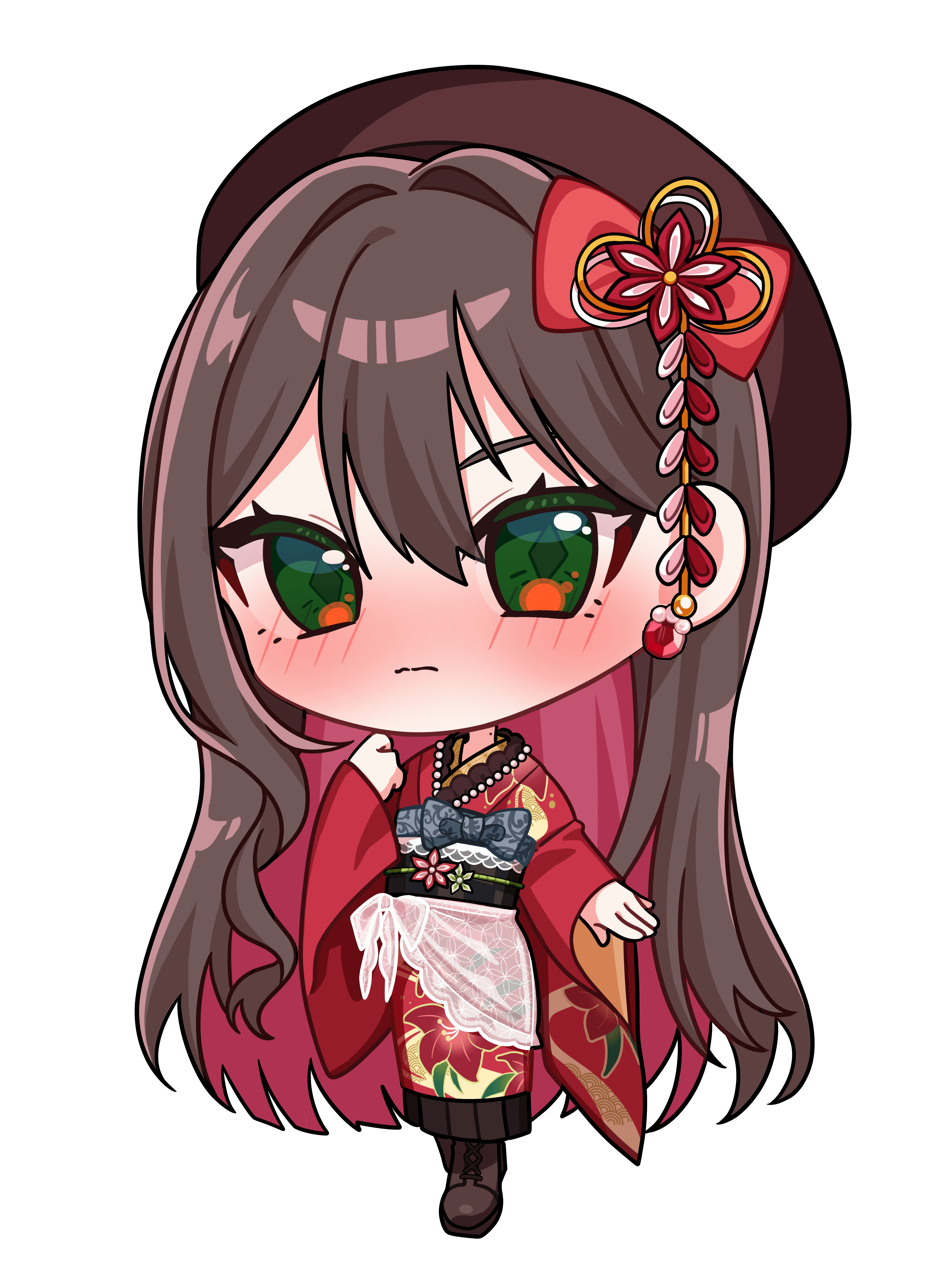 甘味リリ|VTuber向けちびキャラ表情差分 4