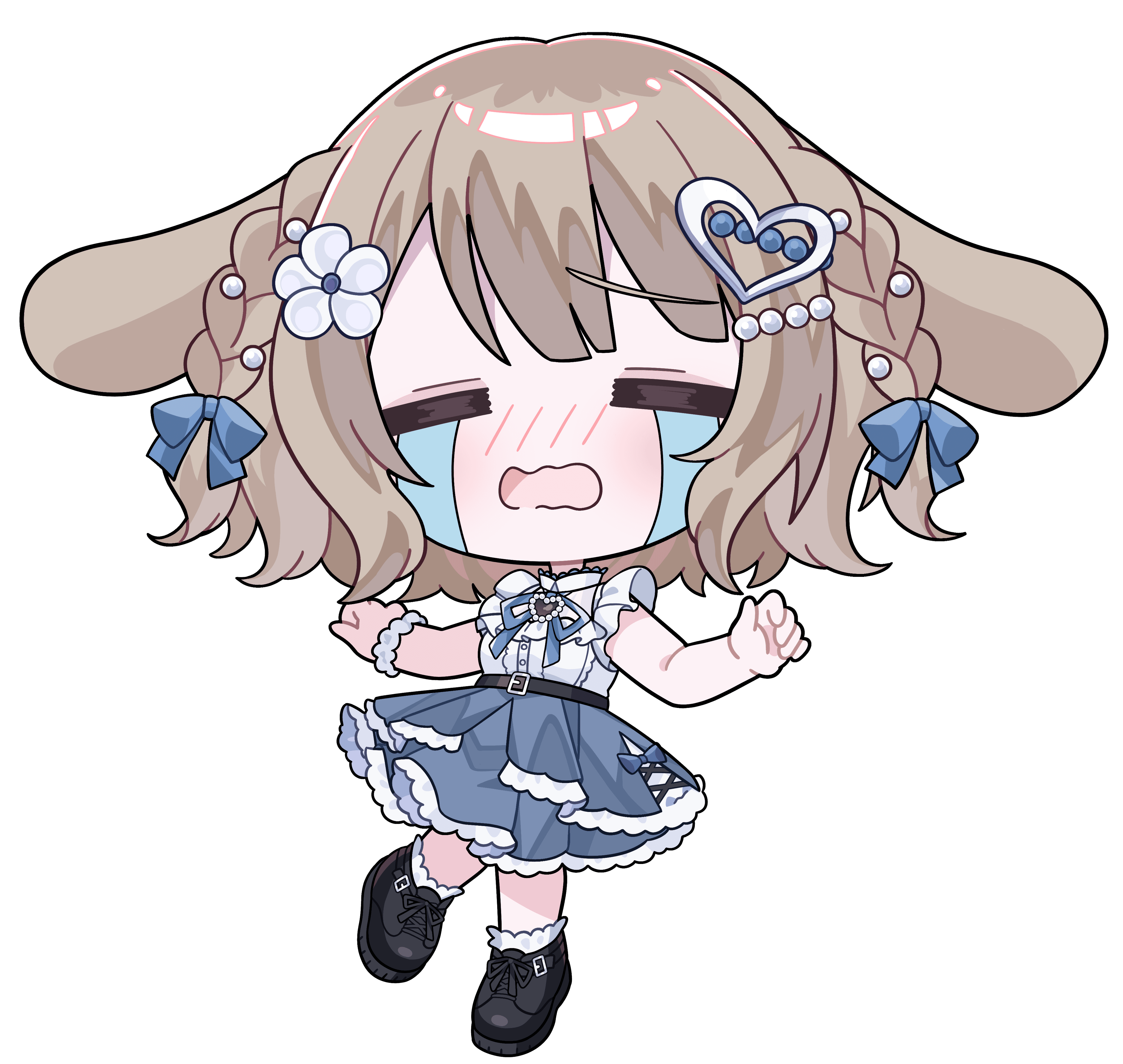 甘兎れいむ|VTuber向けちびキャラ表情差分 2