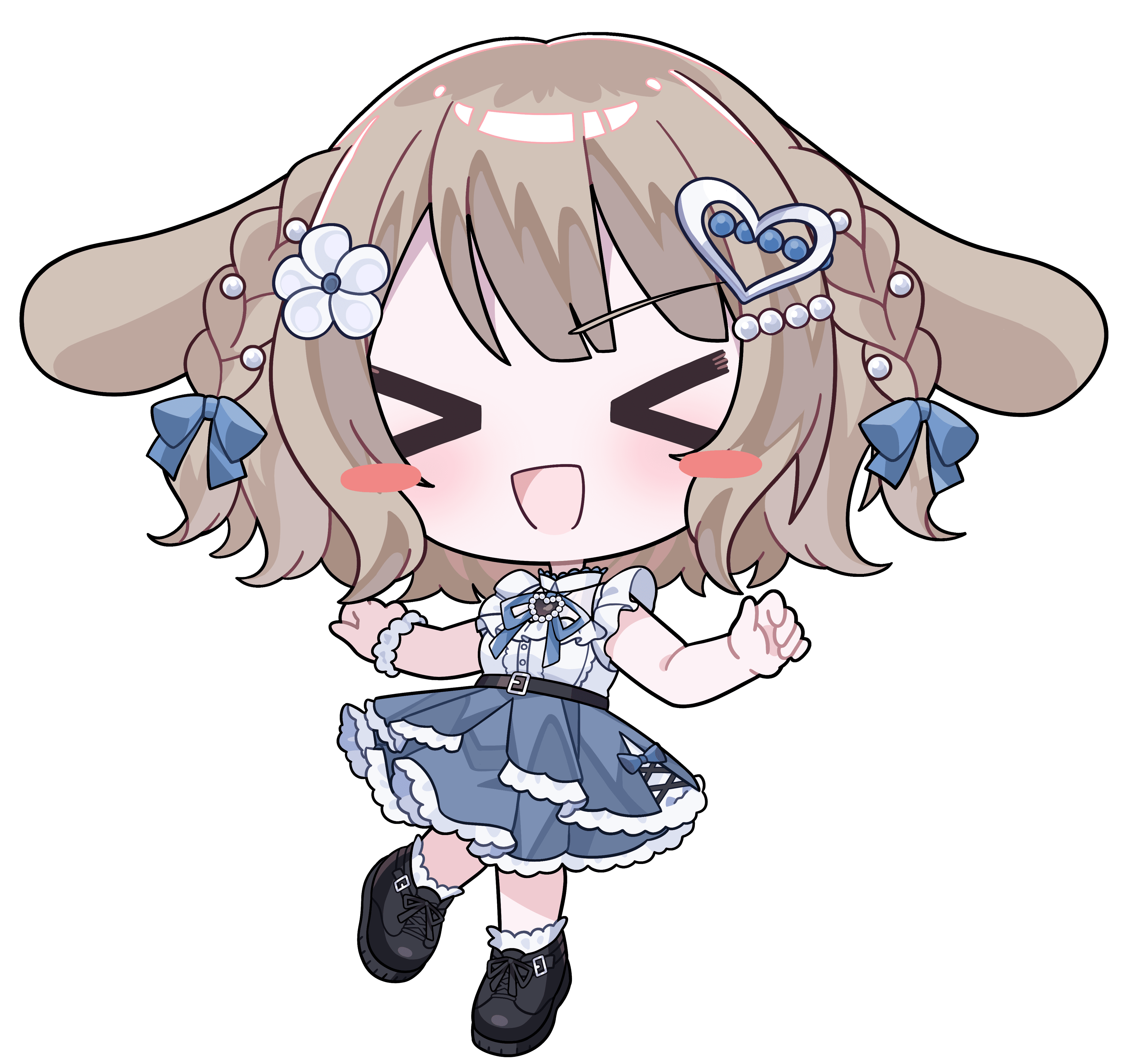 甘兎れいむ|VTuber向けちびキャラ表情差分 8