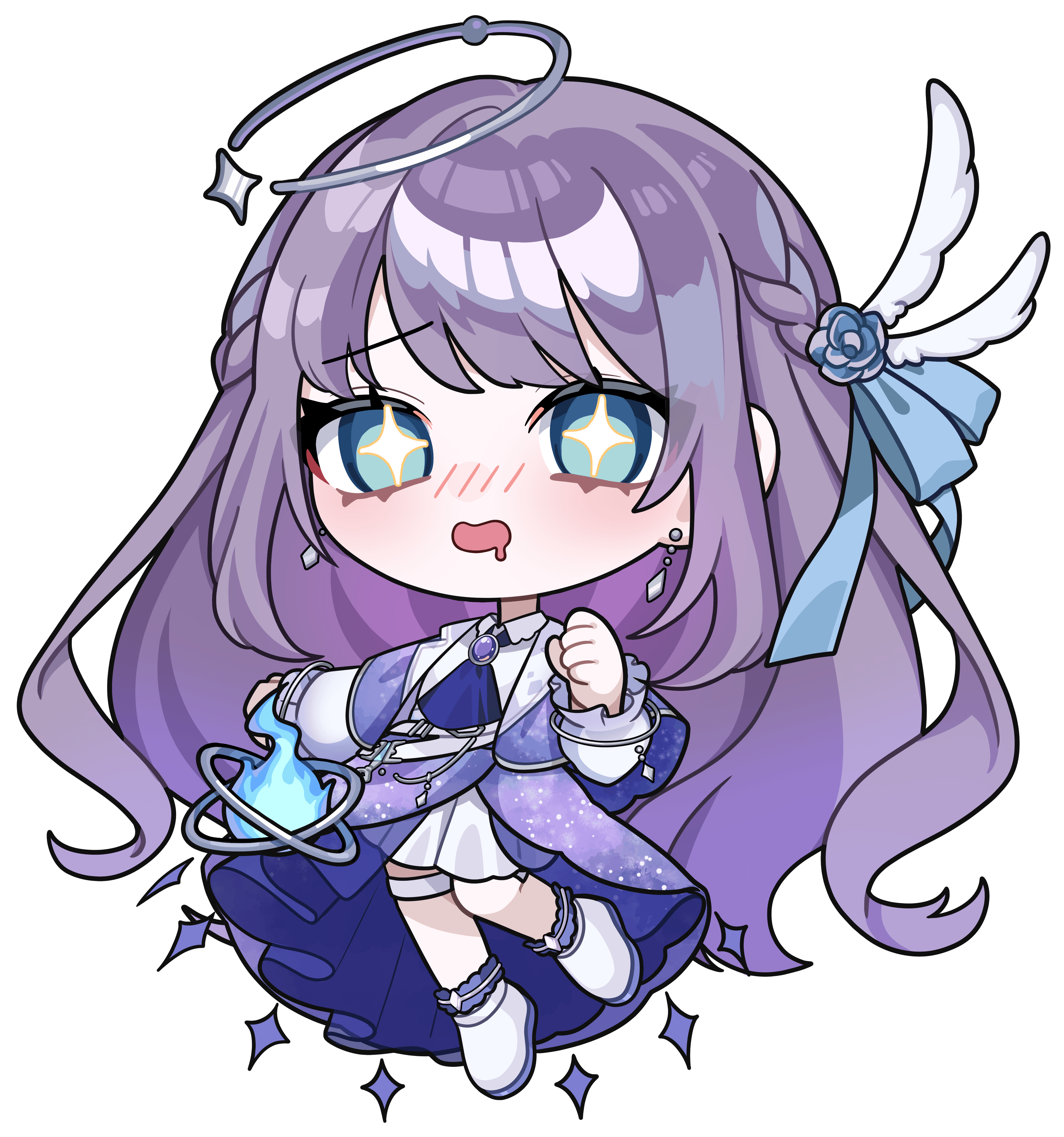 或夢|VTuber向けちびキャラ表情差分 3