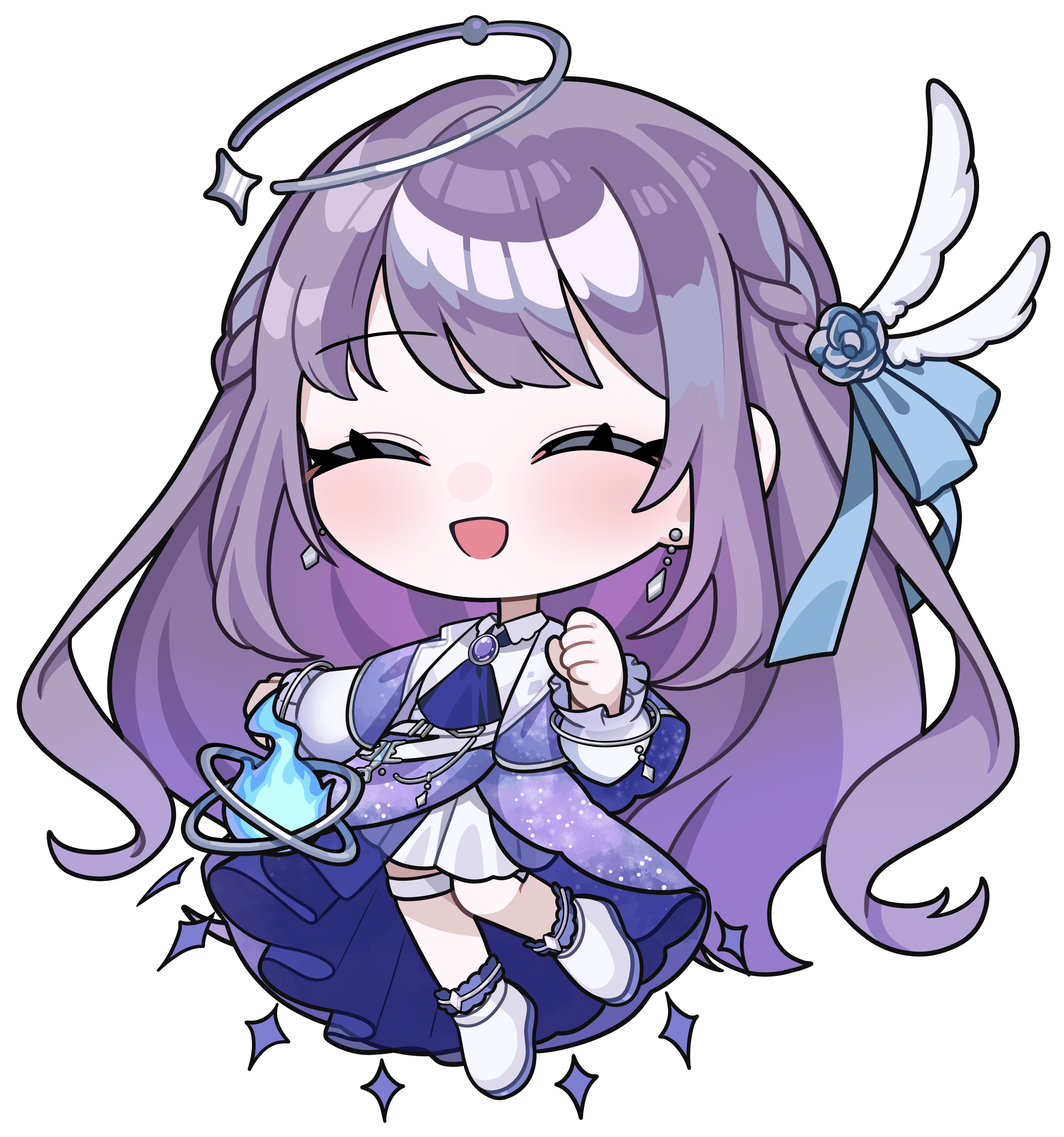 或夢|VTuber向けちびキャラ表情差分 4