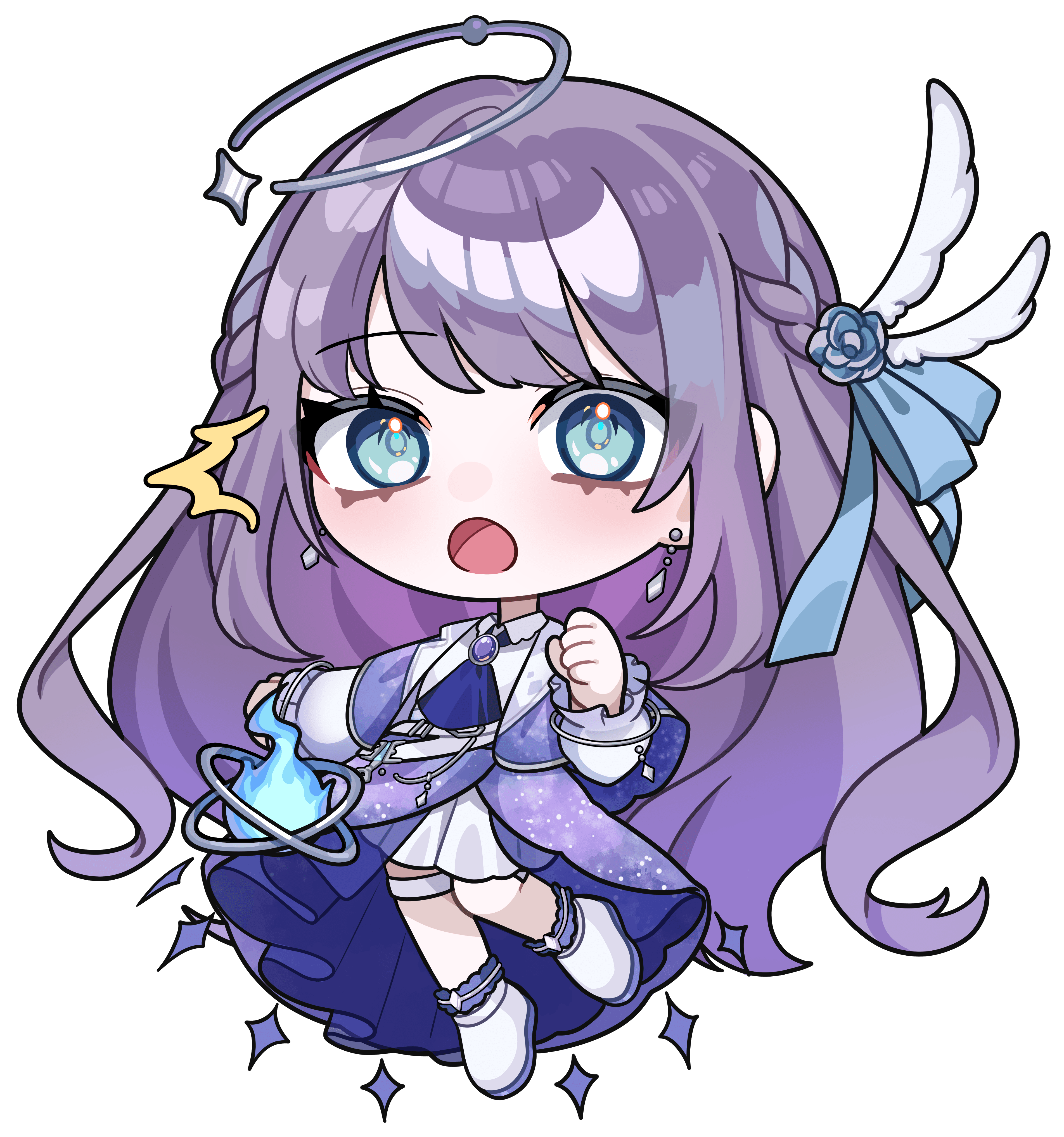 或夢|VTuber向けちびキャラ表情差分 8