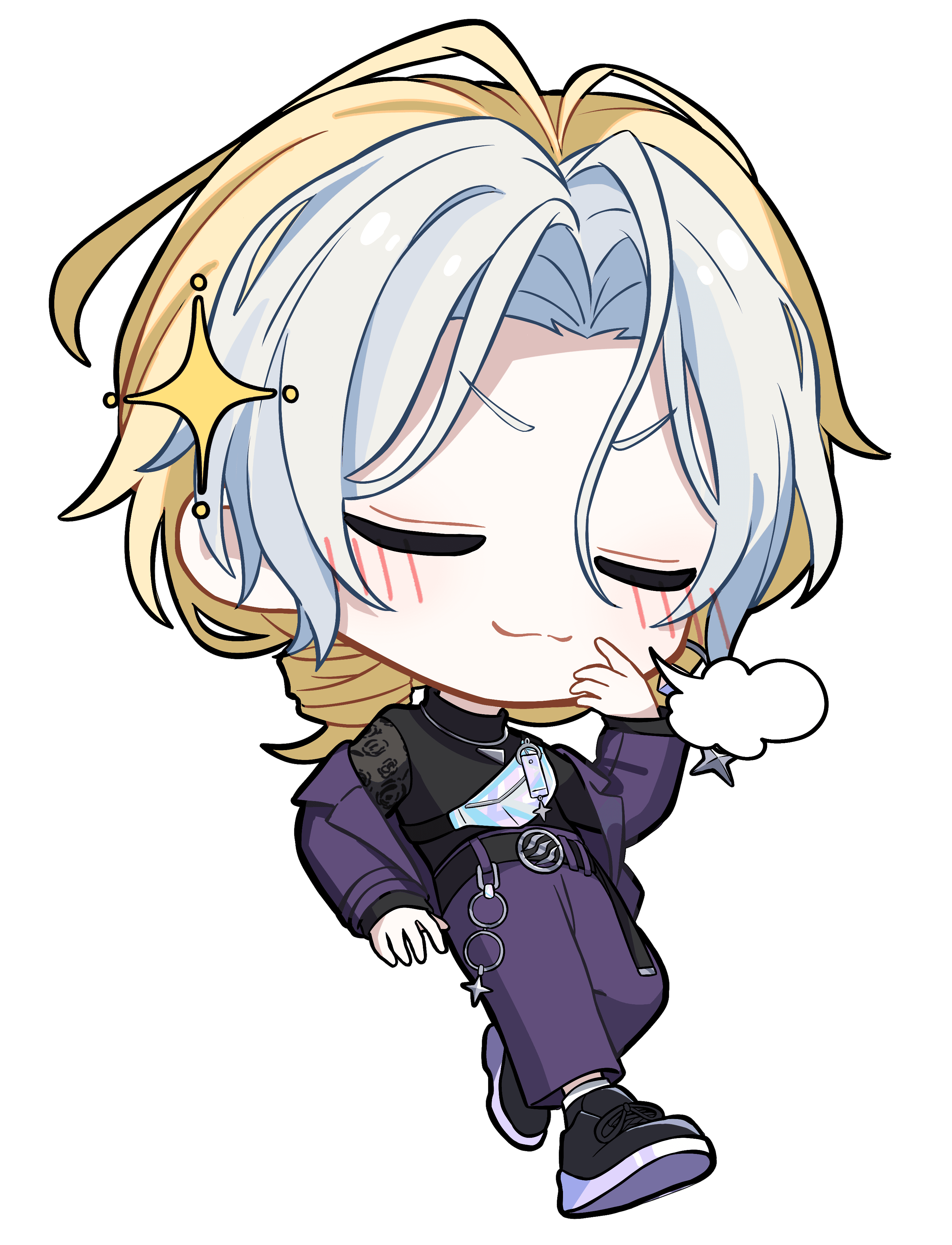 あさはねむゐ|VTuber向けちびキャラ表情差分 6