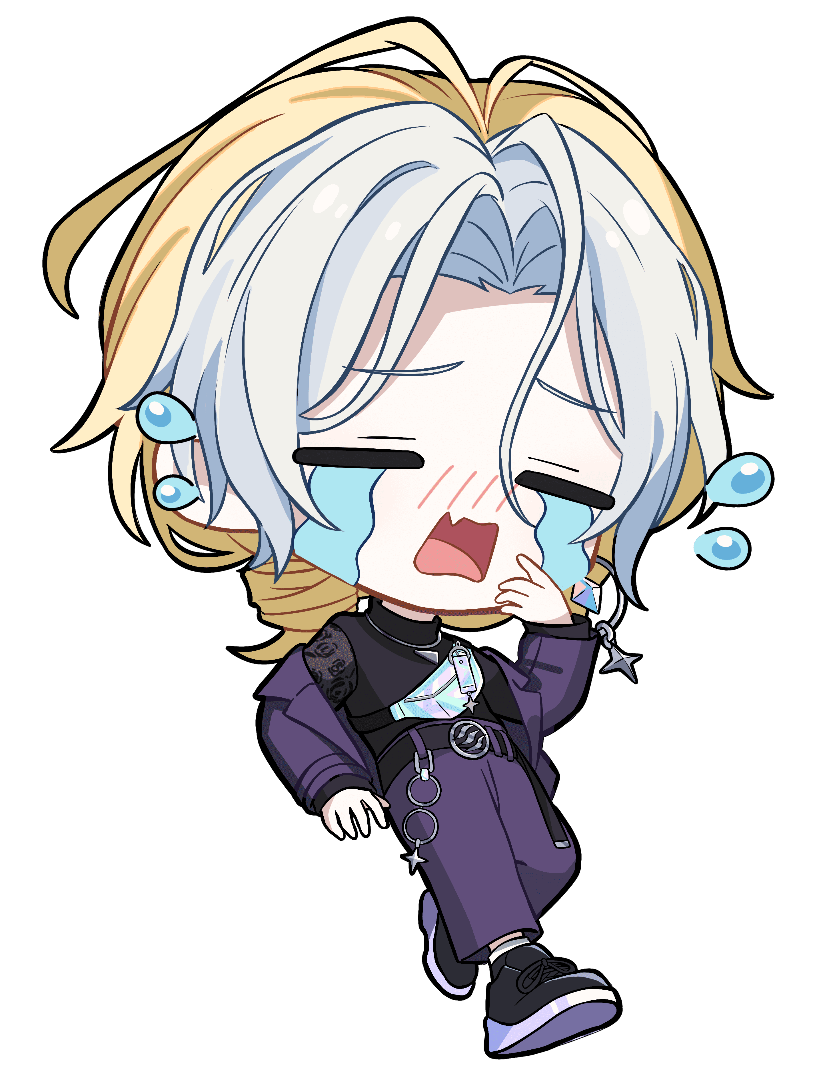 あさはねむゐ|VTuber向けちびキャラ表情差分 7