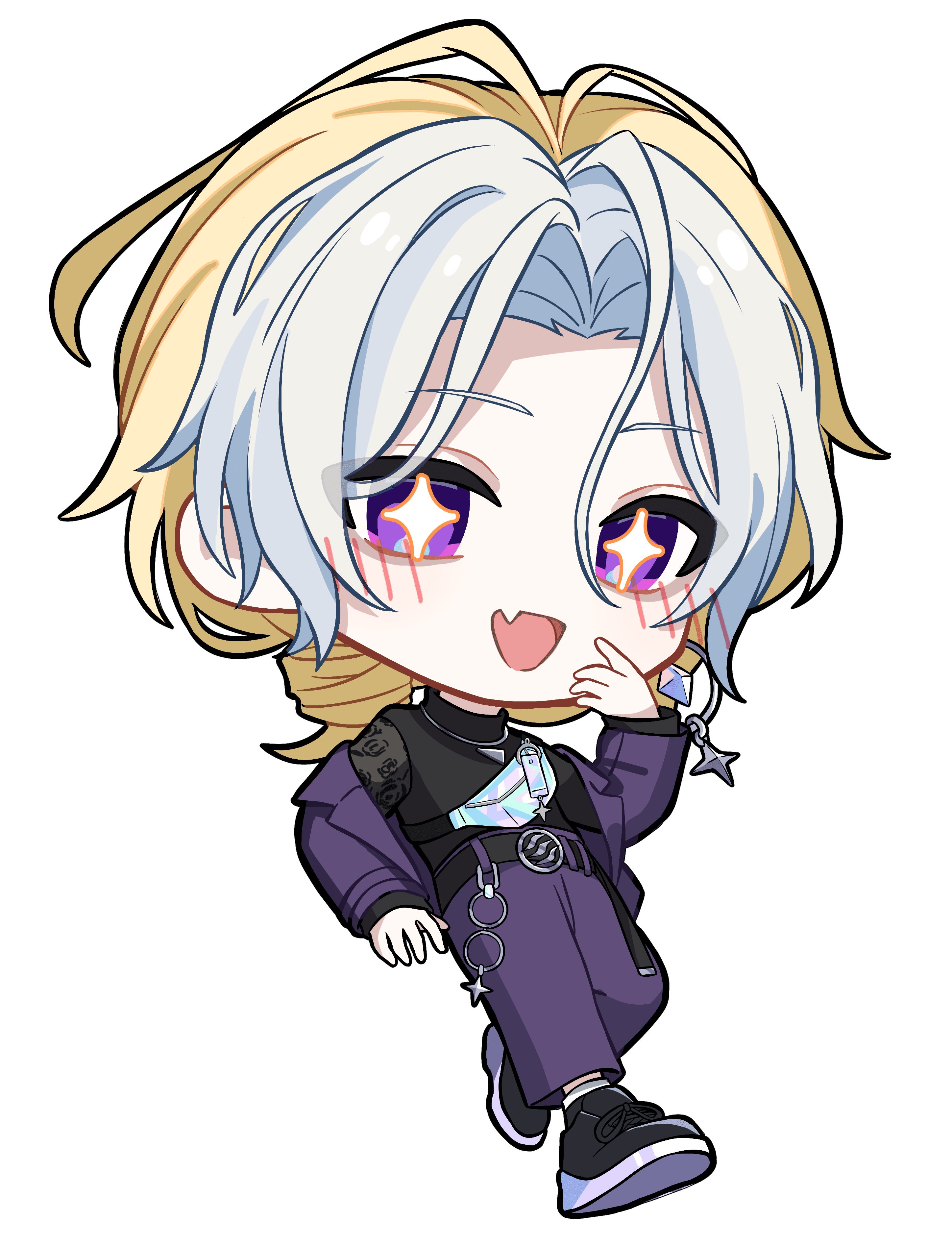 あさはねむゐ|VTuber向けちびキャラ表情差分 9