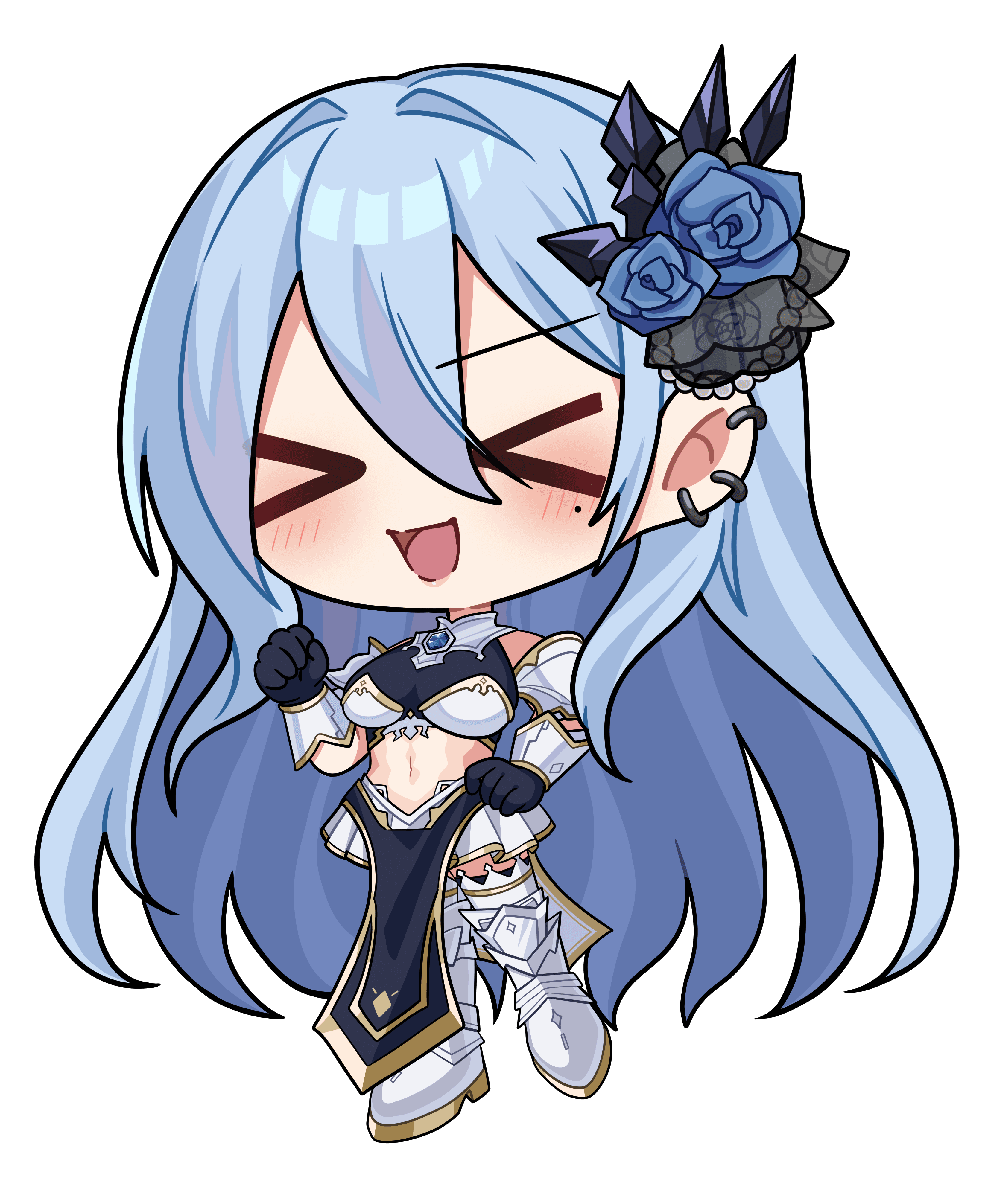 セレステ・ブーケ|VTuber向けちびキャラ表情差分 10