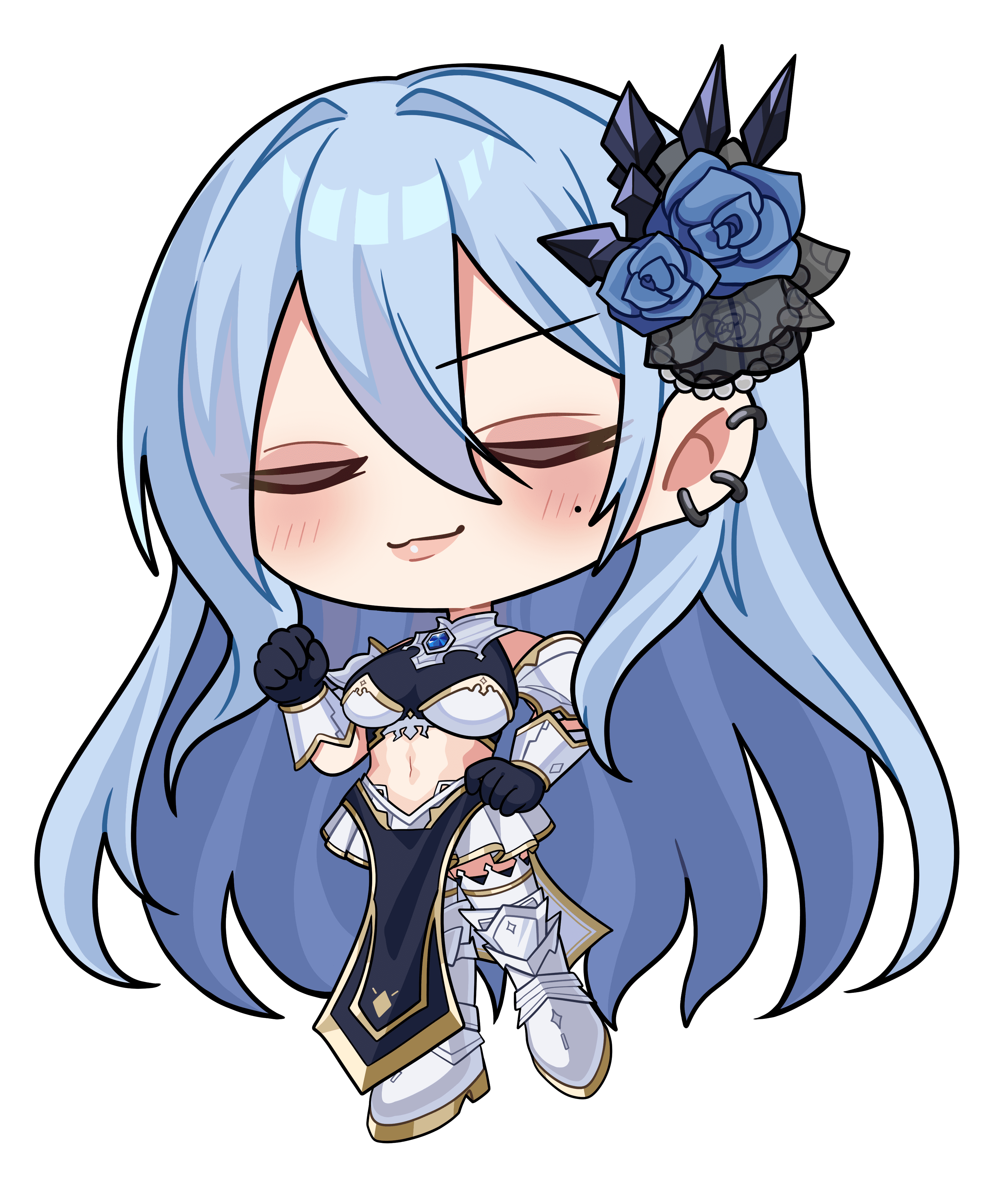 セレステ・ブーケ|VTuber向けちびキャラ表情差分 1