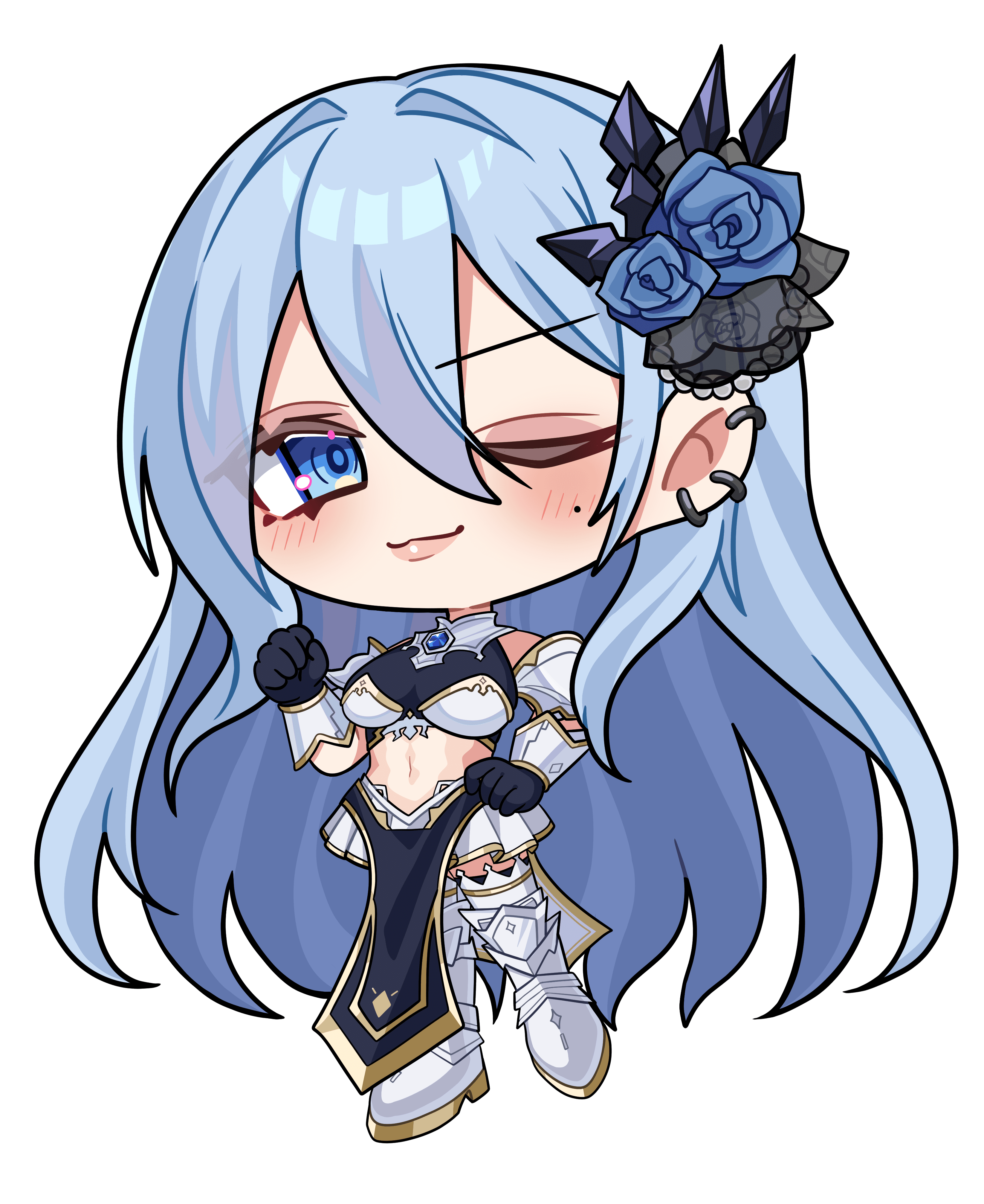 セレステ・ブーケ|VTuber向けちびキャラ表情差分 3