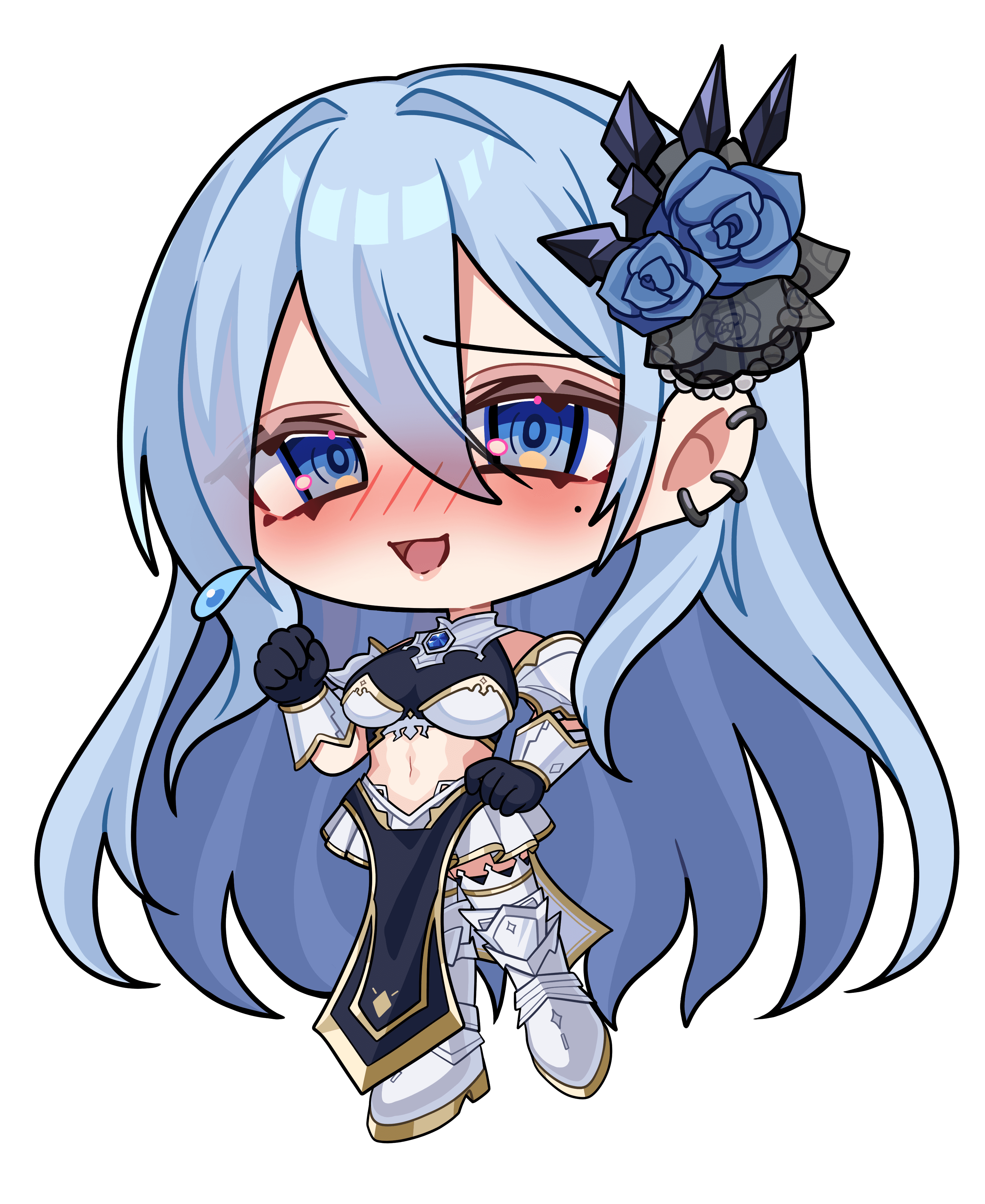 セレステ・ブーケ|VTuber向けちびキャラ表情差分 4