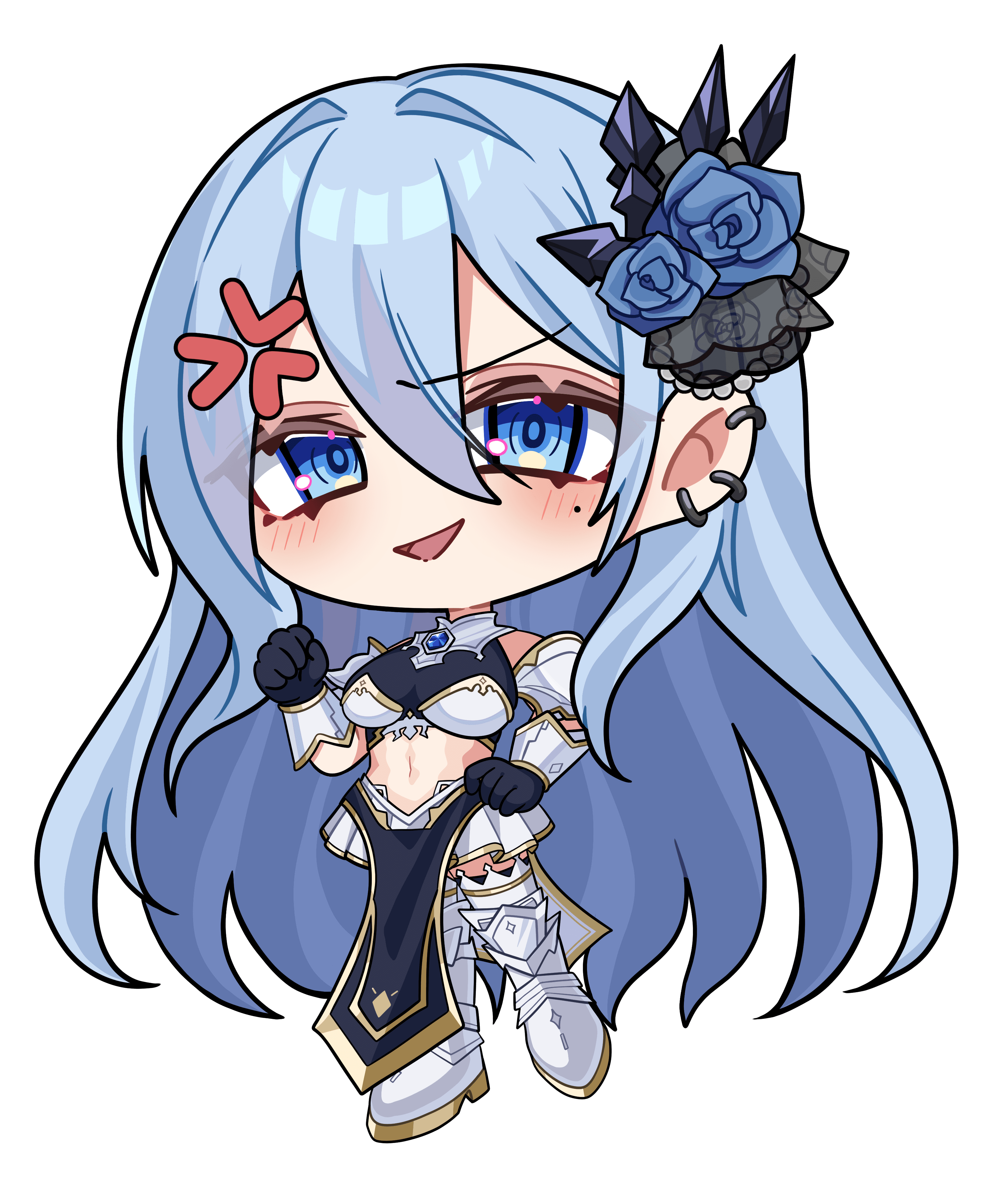 セレステ・ブーケ|VTuber向けちびキャラ表情差分 6