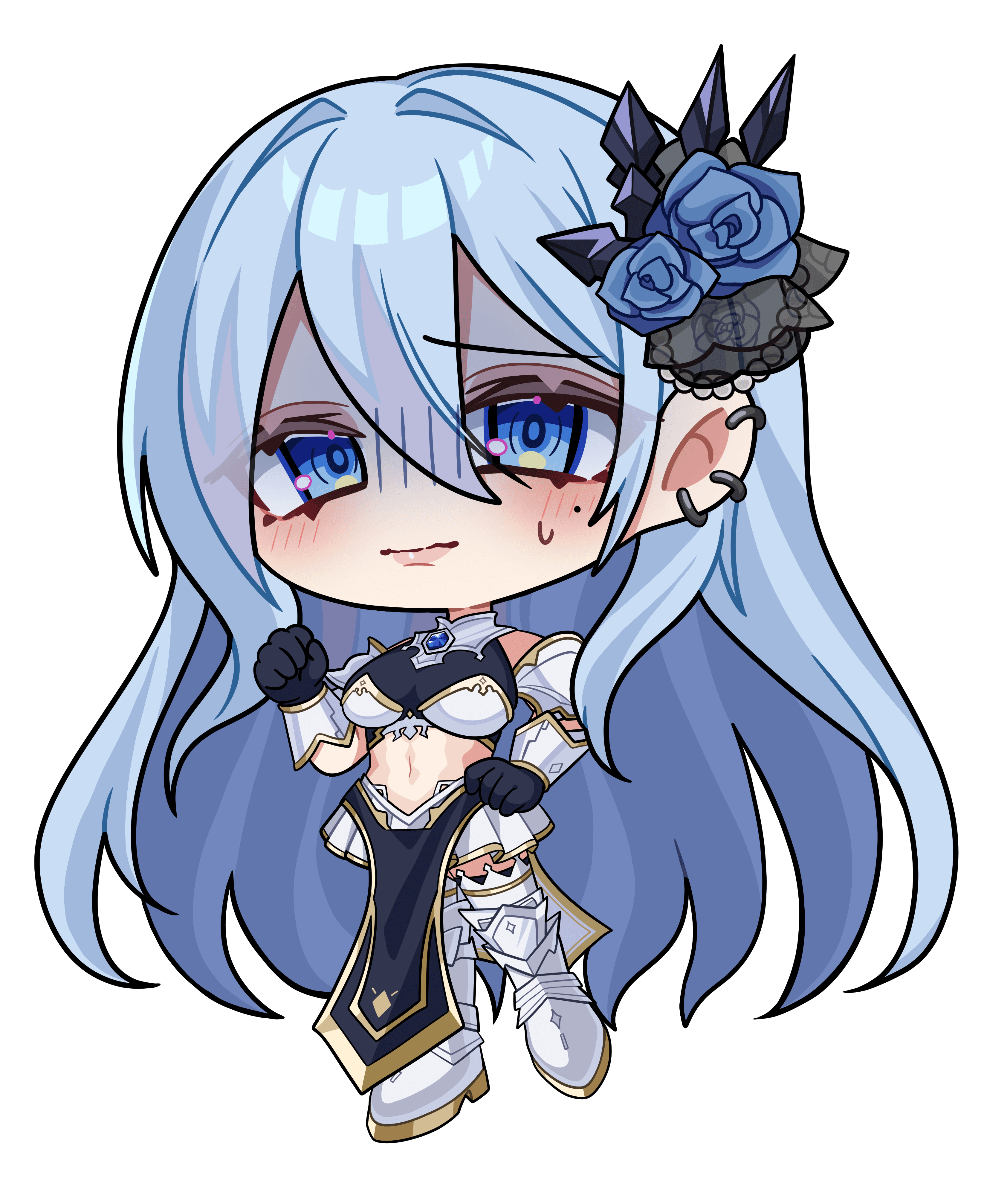 セレステ・ブーケ|VTuber向けちびキャラ表情差分 7