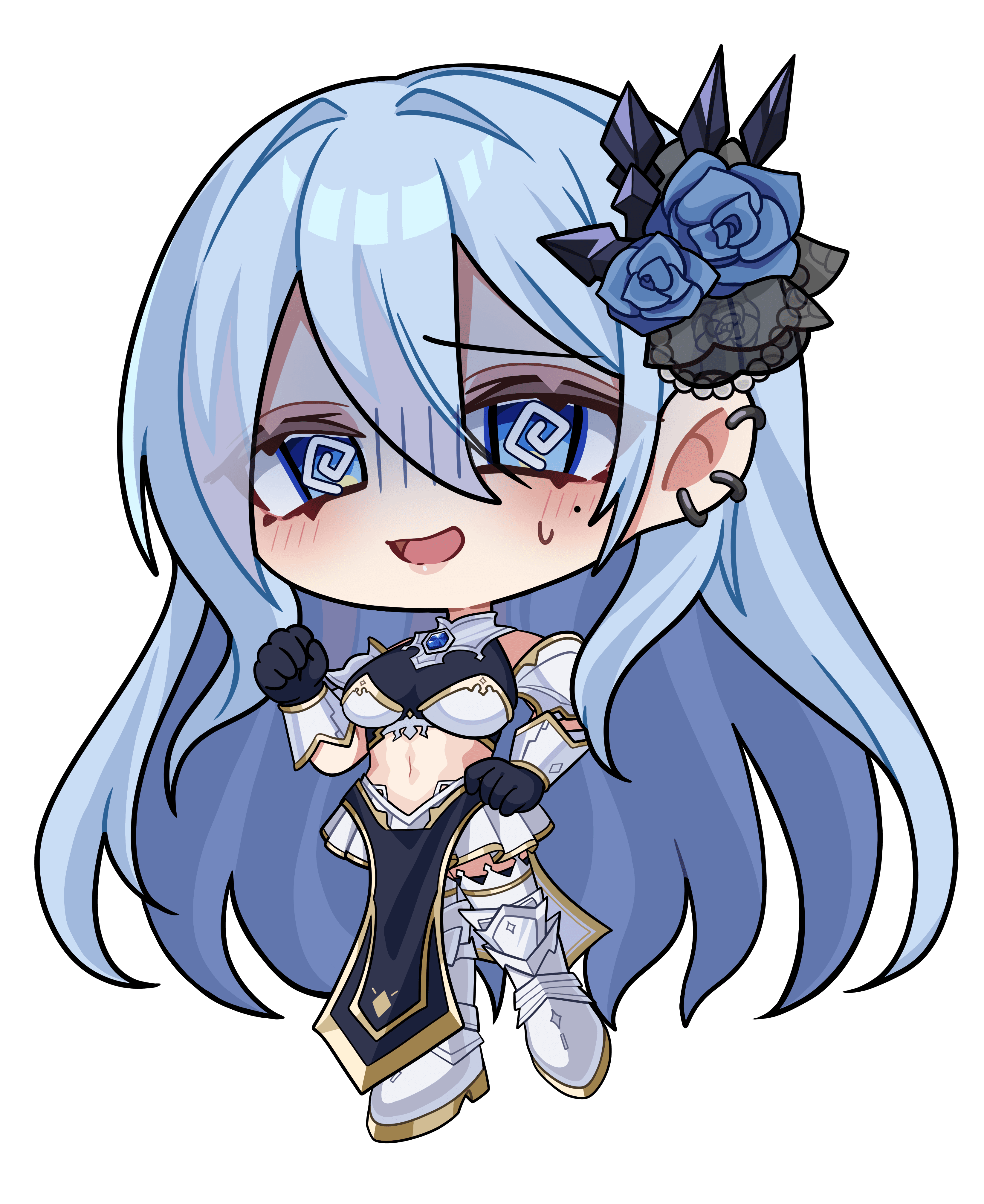 セレステ・ブーケ|VTuber向けちびキャラ表情差分 8