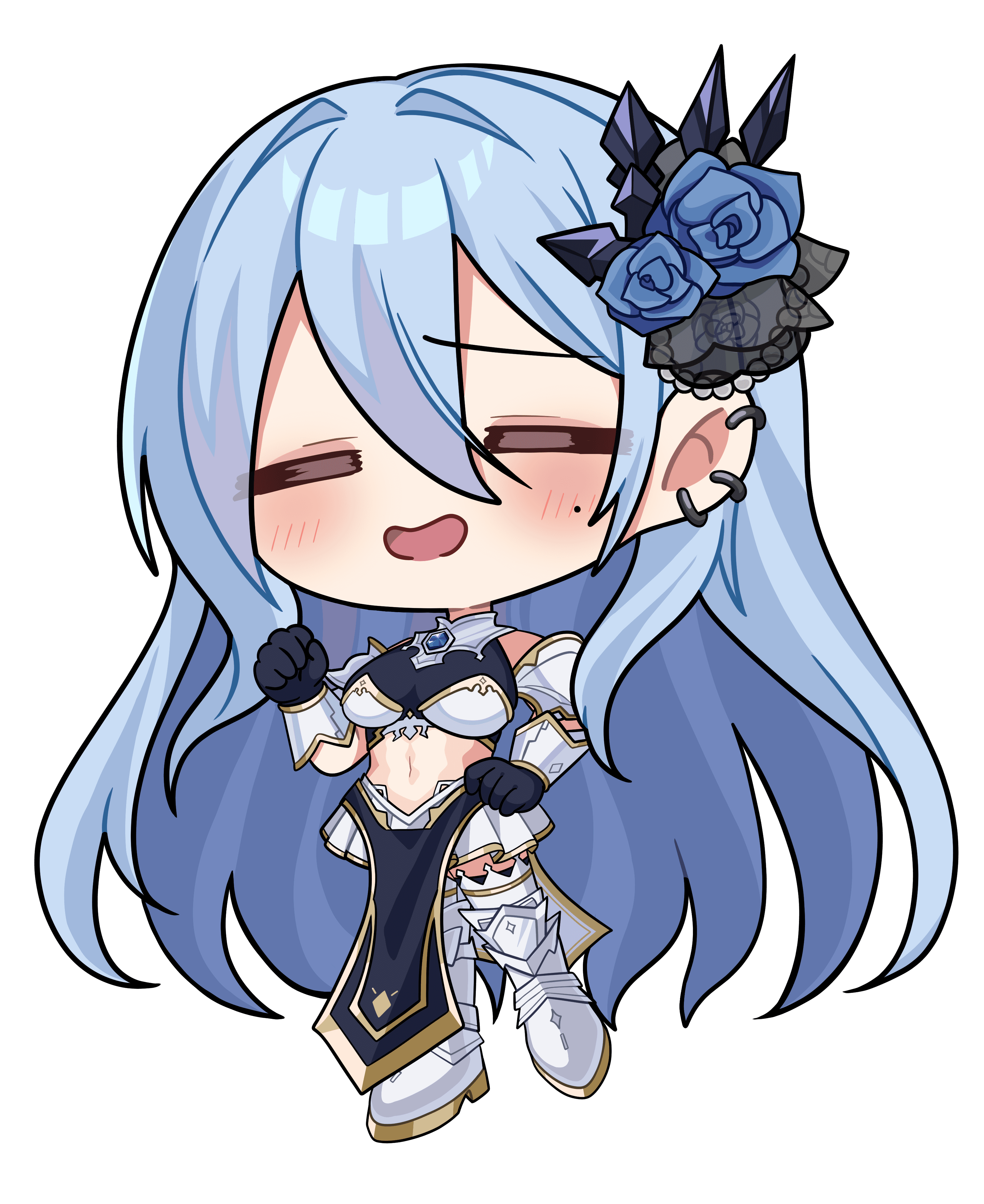 セレステ・ブーケ|VTuber向けちびキャラ表情差分 9
