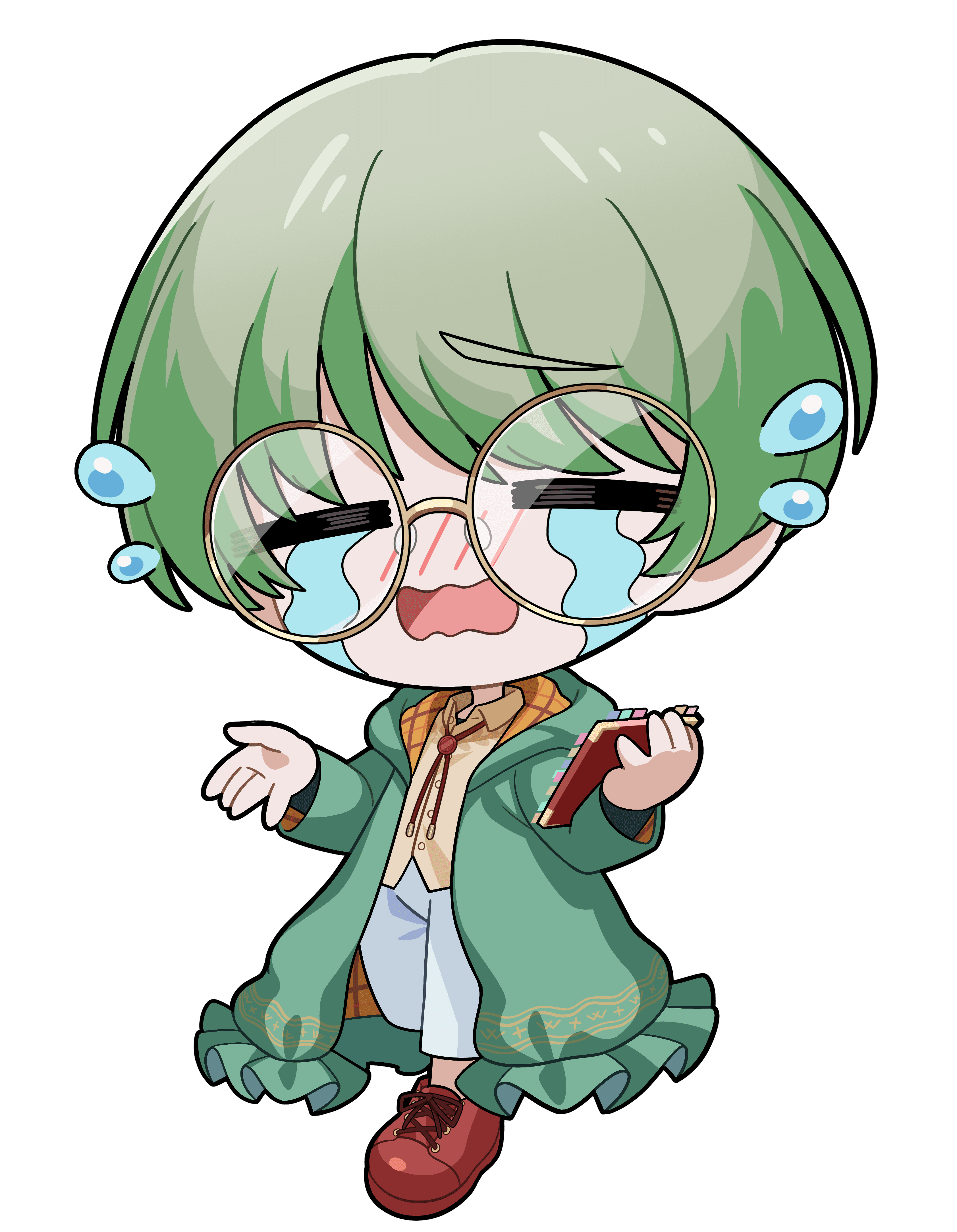 色音七漣|VTuber向けちびキャラ表情差分 7