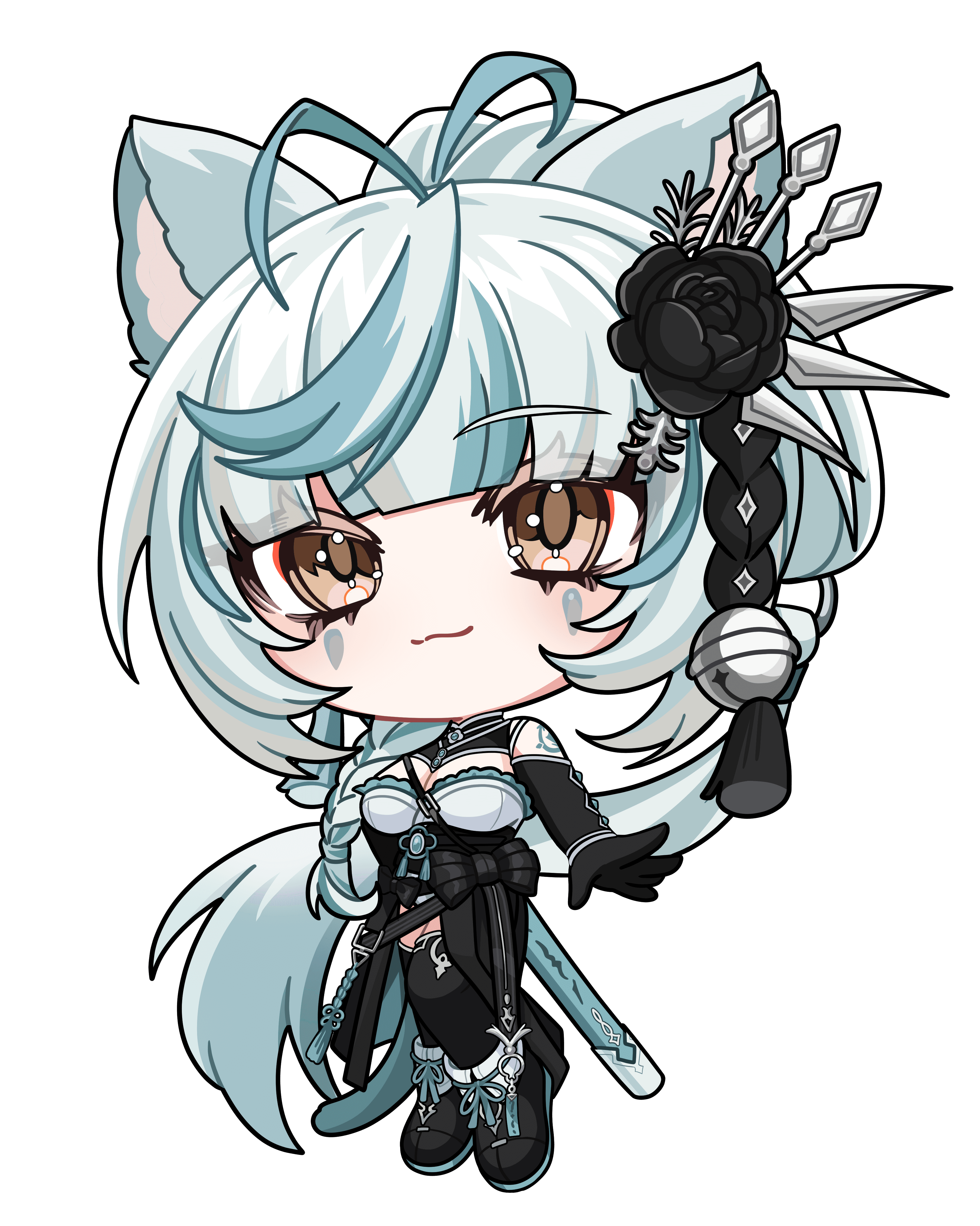 影月レオのちびキャラアイコン