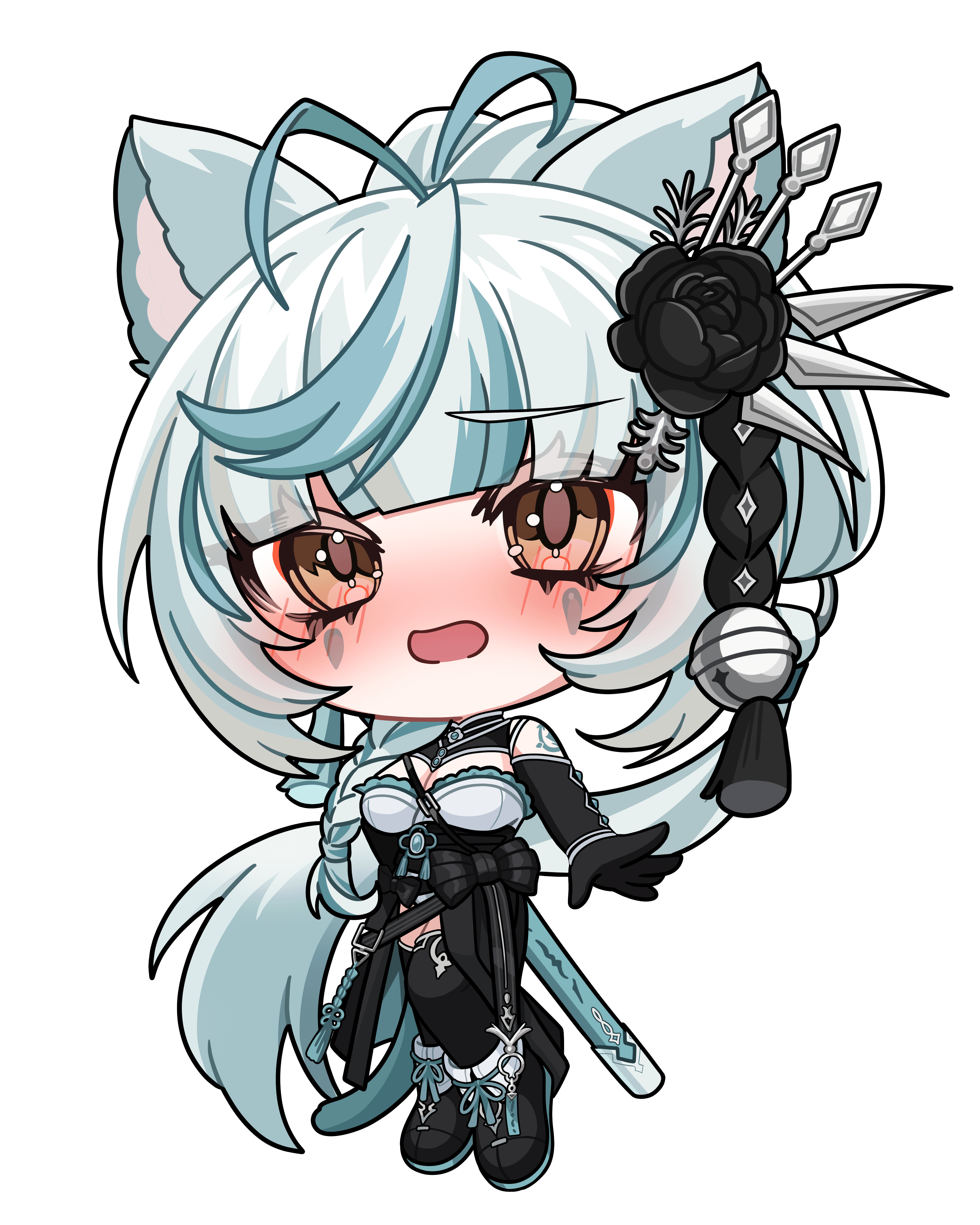 影月レオ|VTuber向けちびキャラ表情差分 4