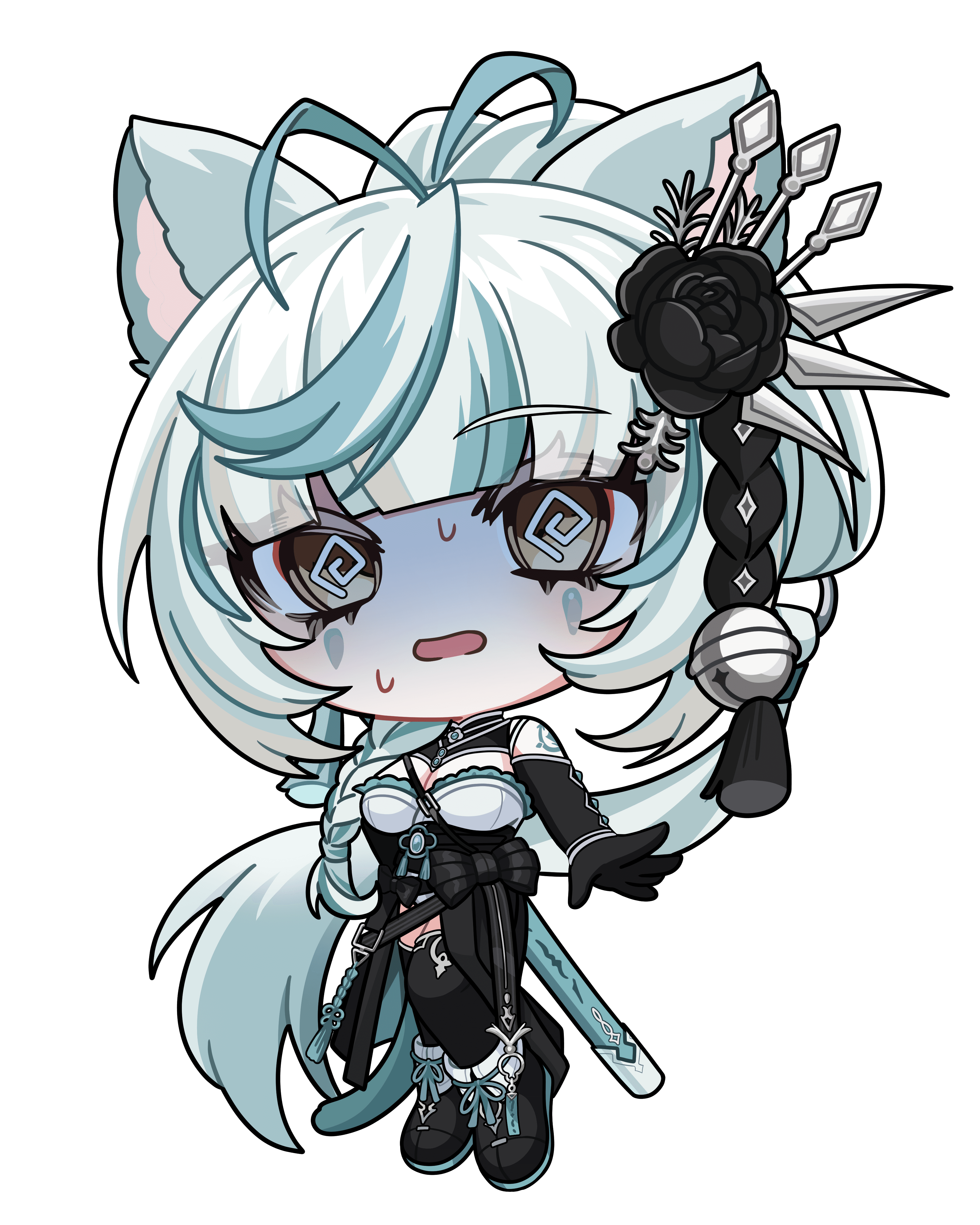 影月レオ|VTuber向けちびキャラ表情差分 9