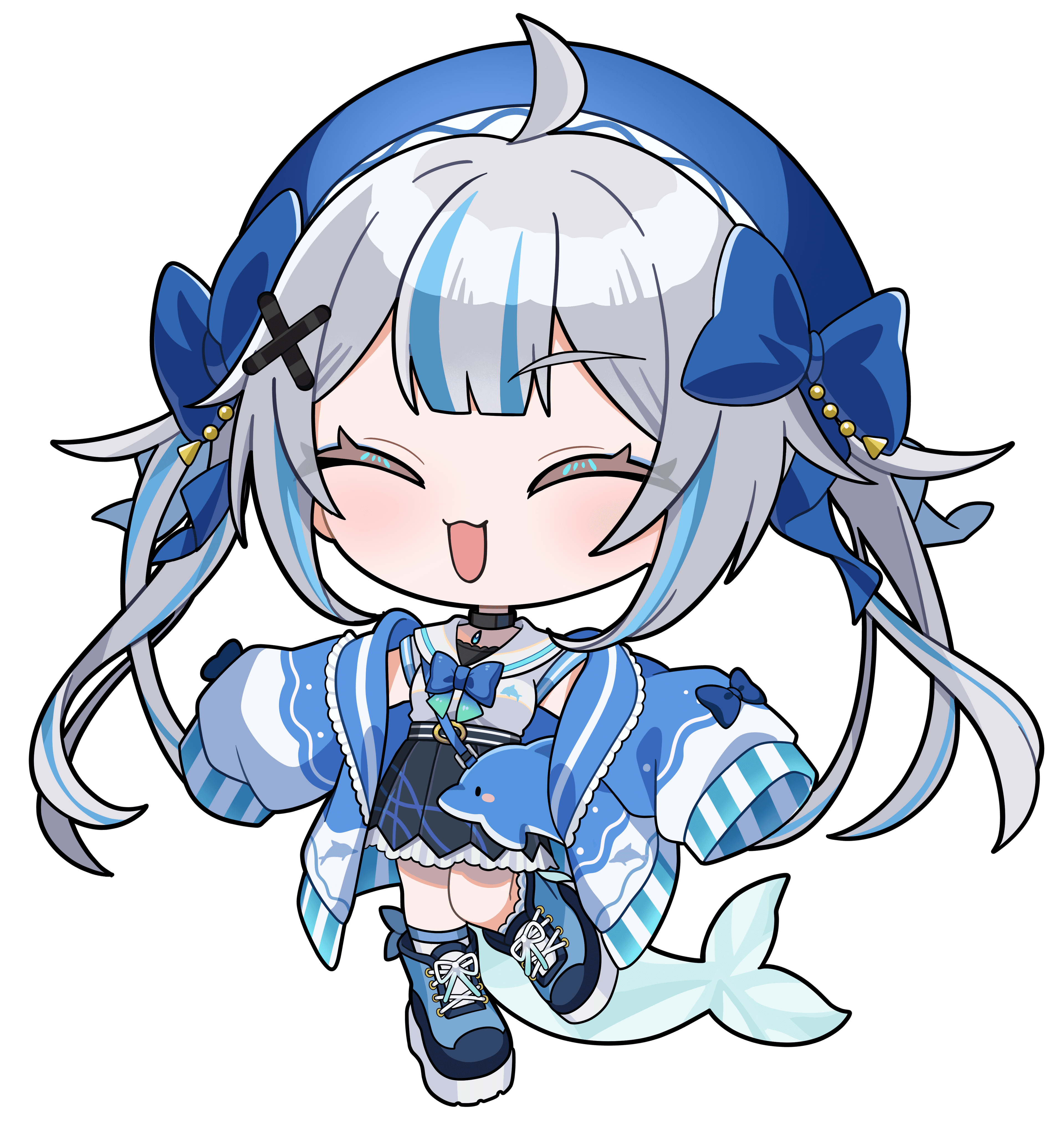甘楽澪海|VTuber向けちびキャラ表情差分 2
