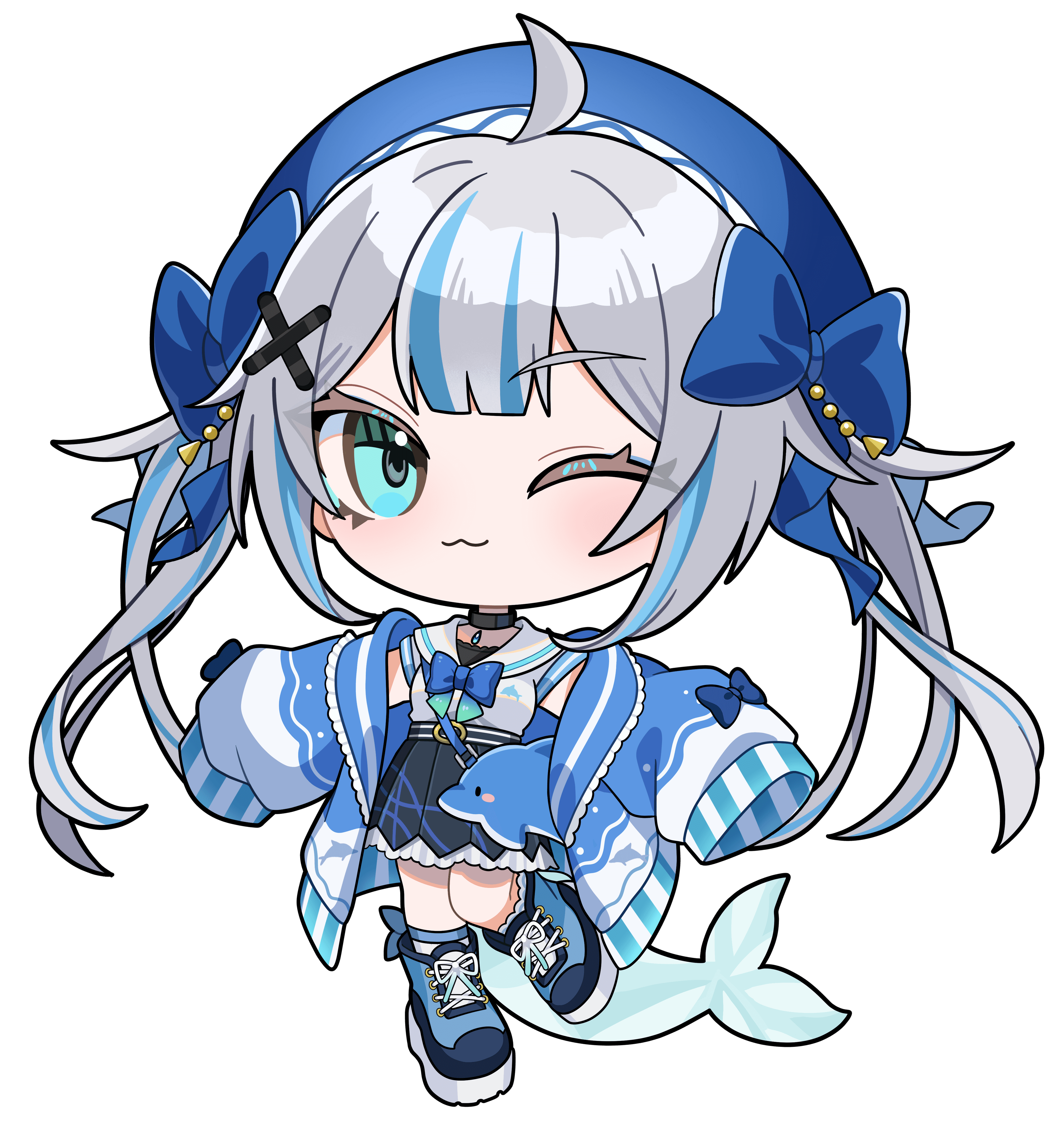 甘楽澪海|VTuber向けちびキャラ表情差分 3