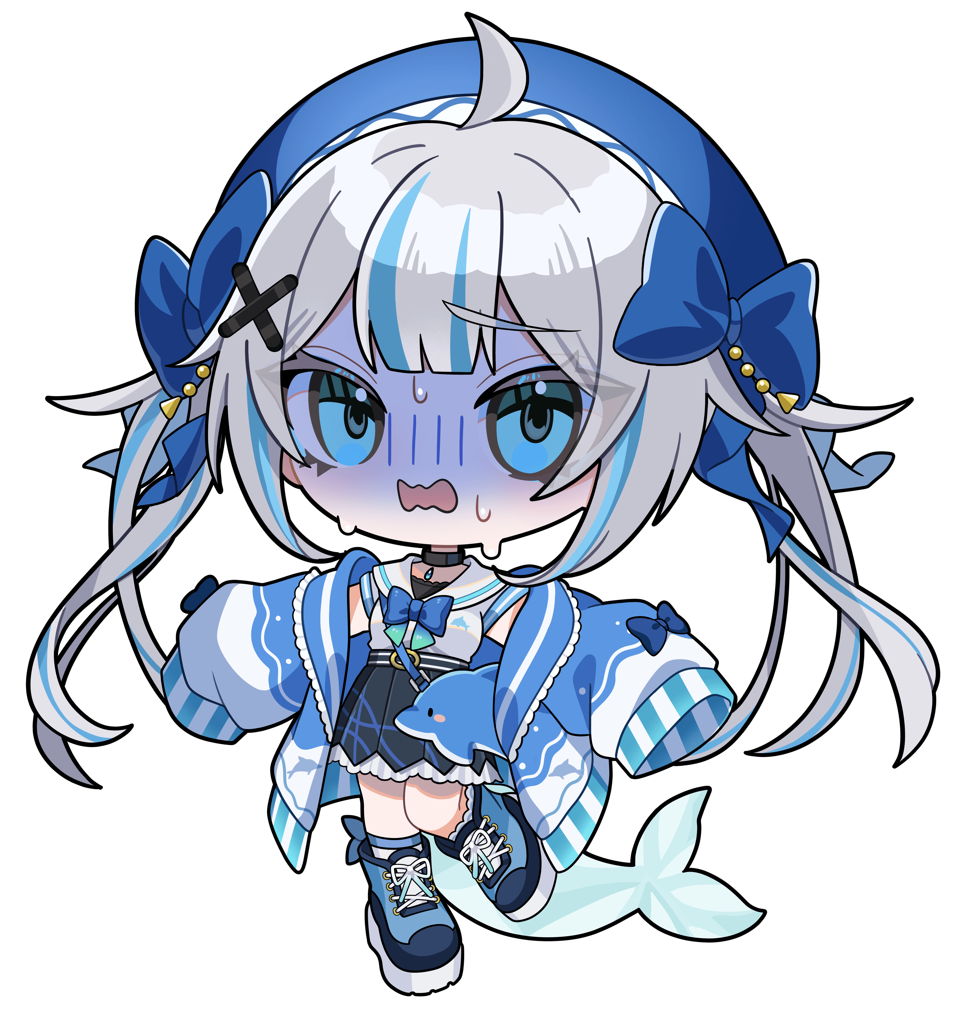 甘楽澪海|VTuber向けちびキャラ表情差分 6