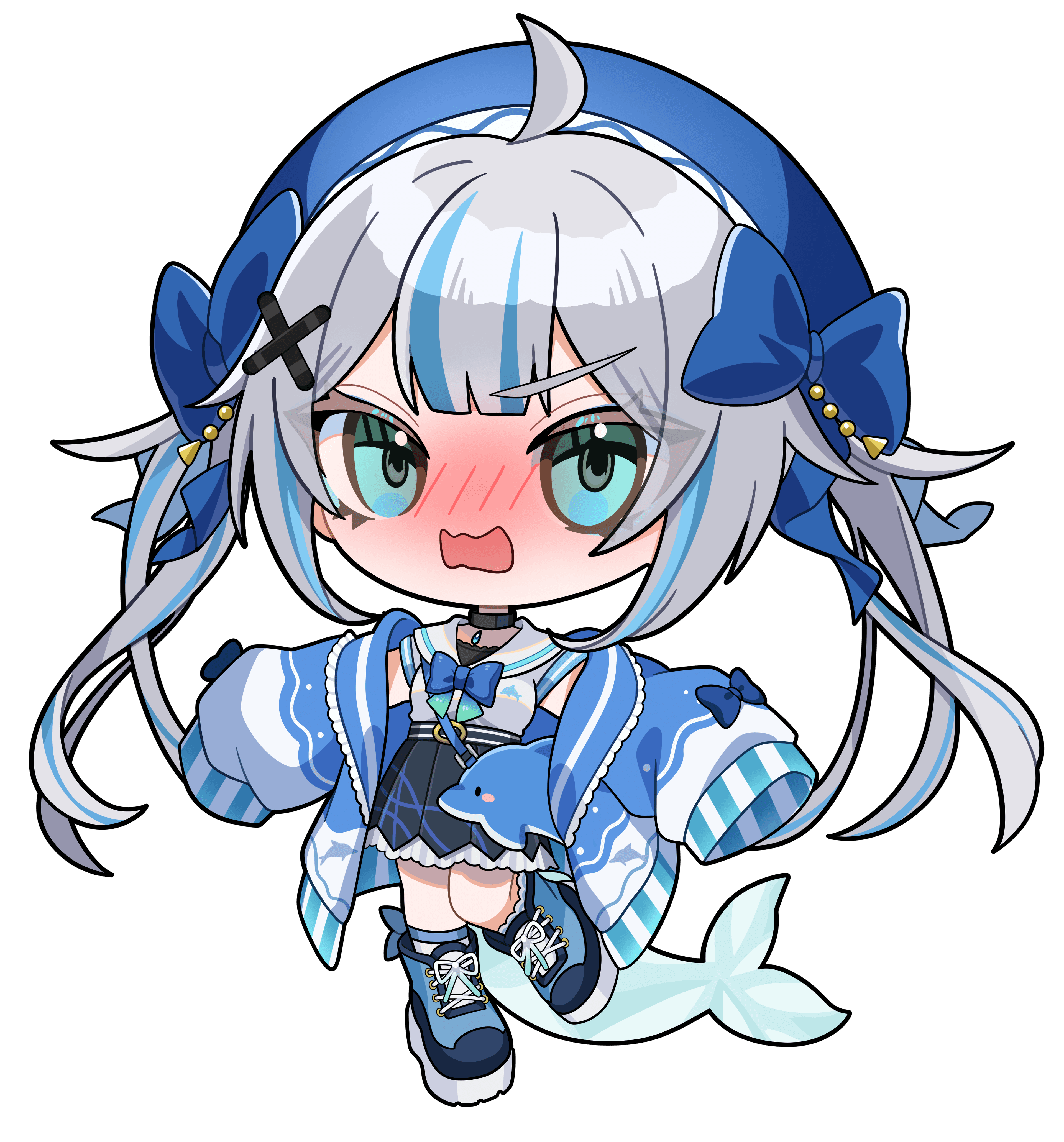 甘楽澪海|VTuber向けちびキャラ表情差分 7