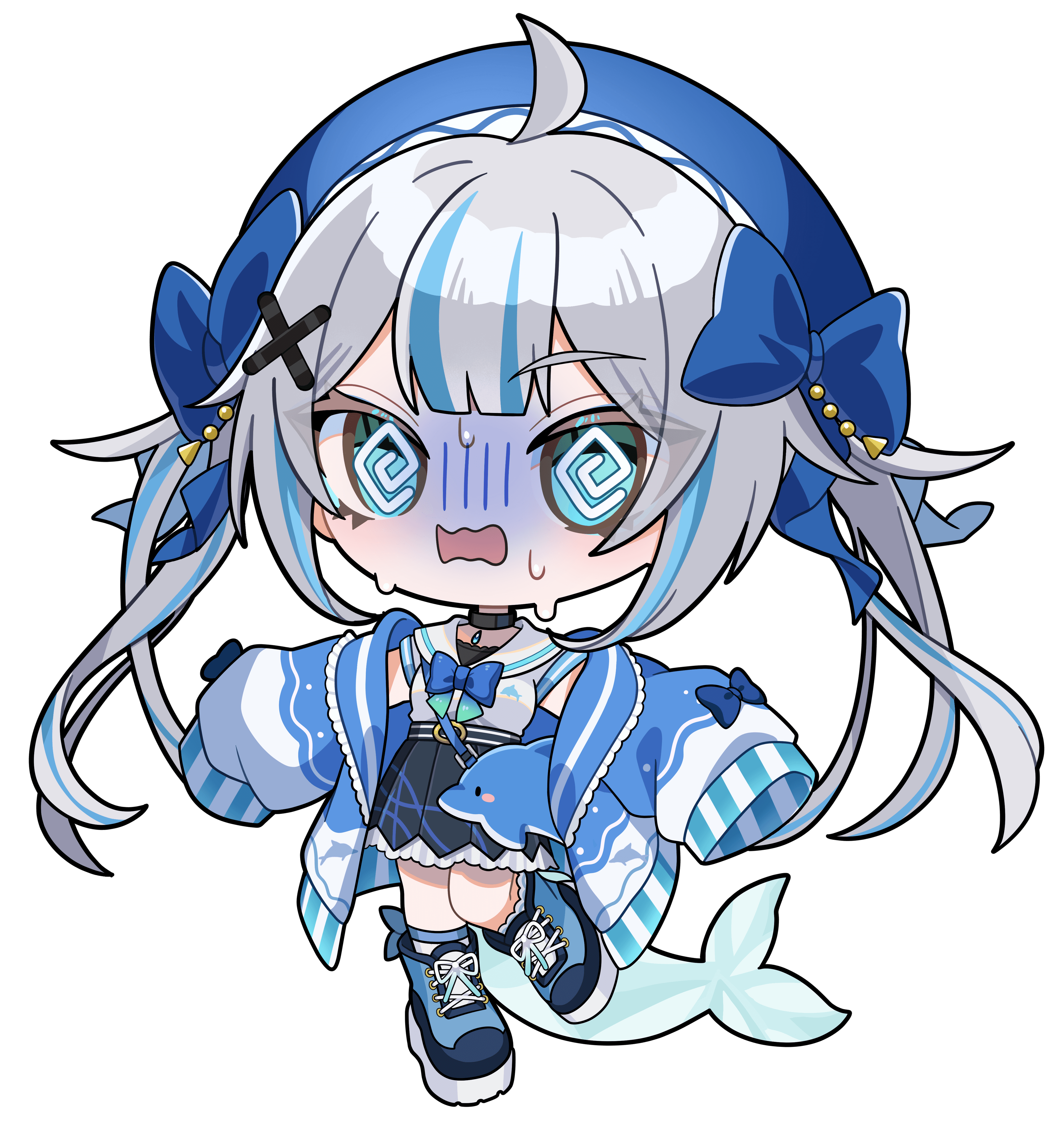 甘楽澪海|VTuber向けちびキャラ表情差分 9
