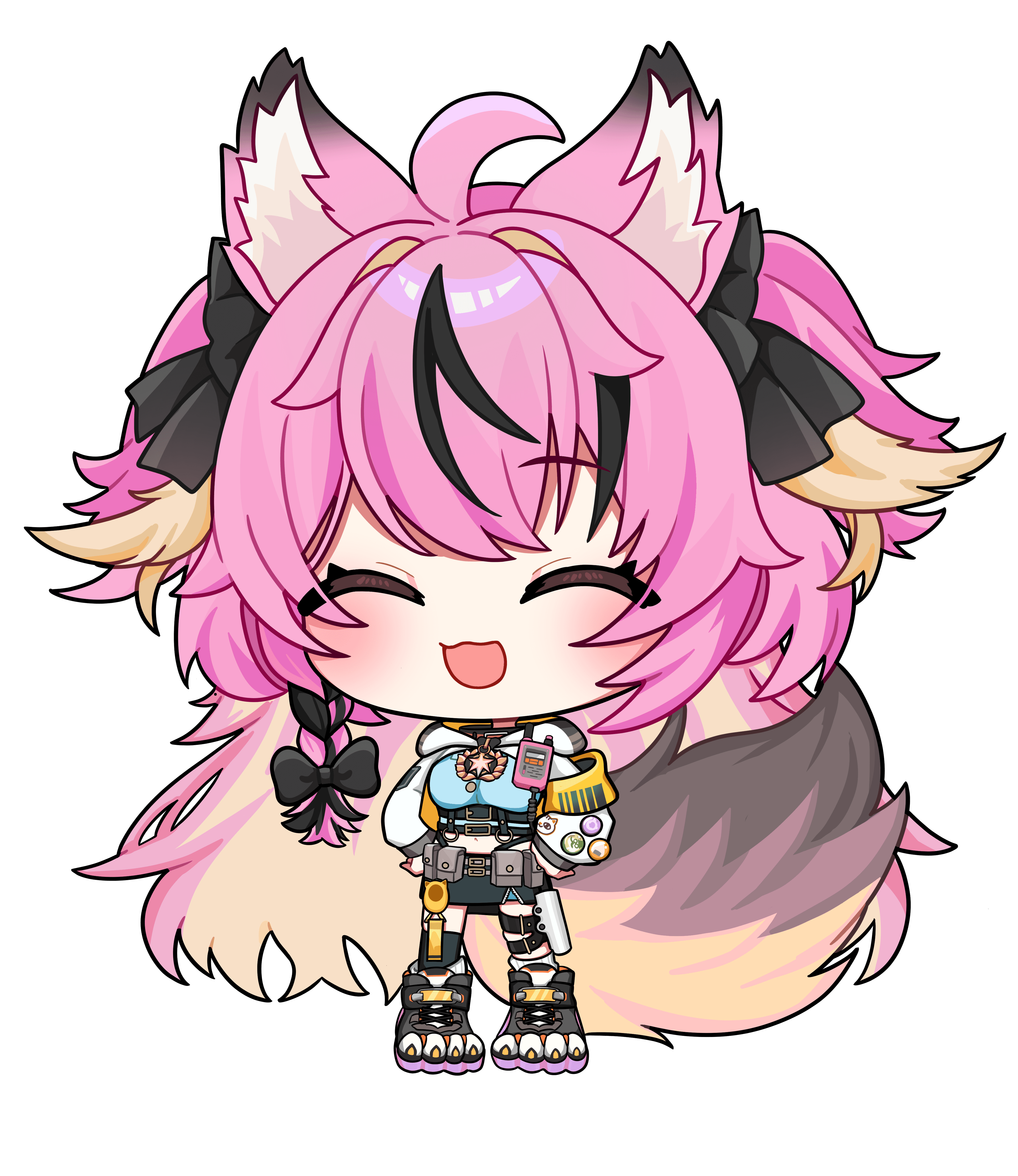 恋ノ牙ナズナ|VTuber向けちびキャラ表情差分 3