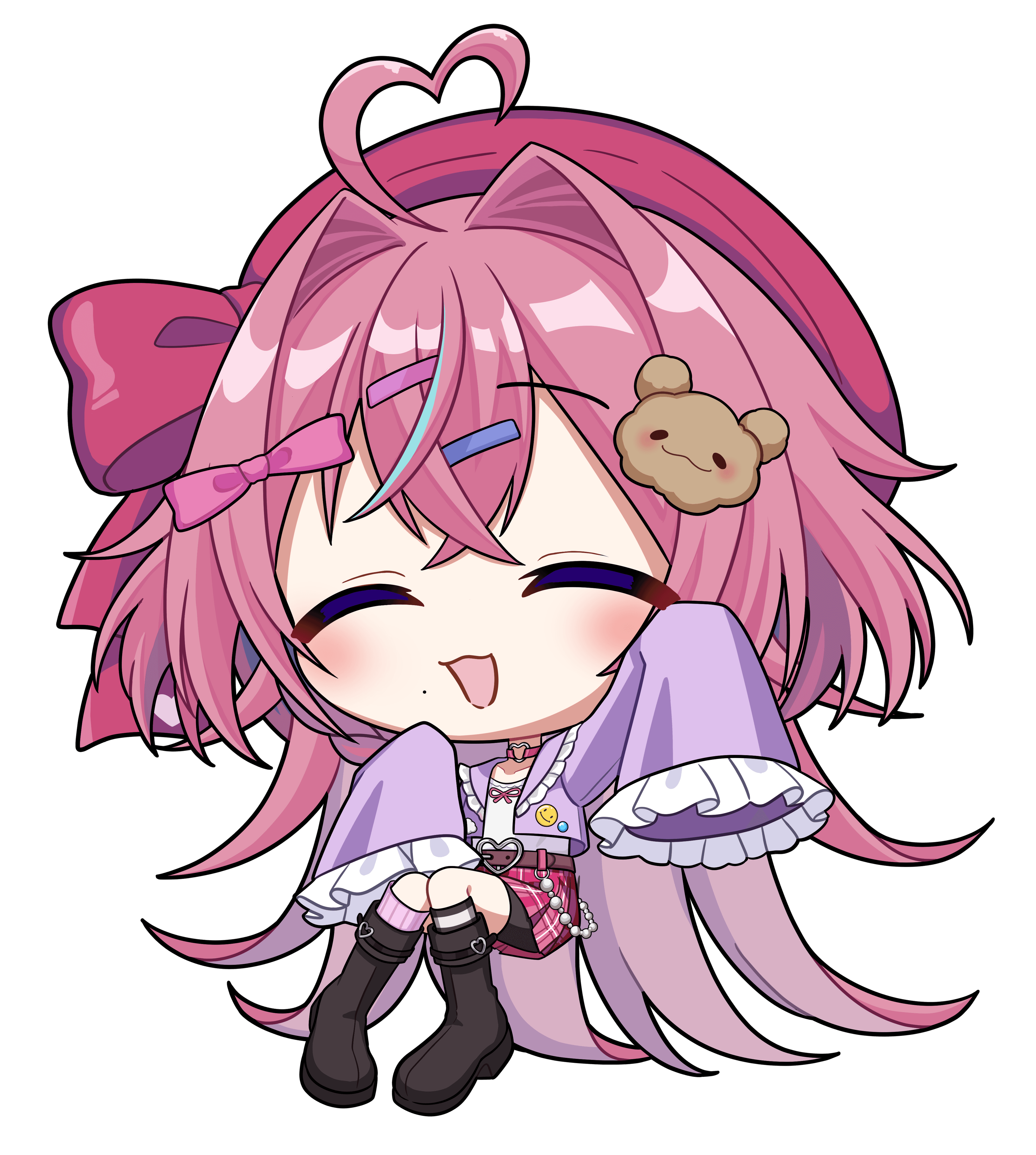 萌乃るぴの|VTuber向けちびキャラ表情差分 10