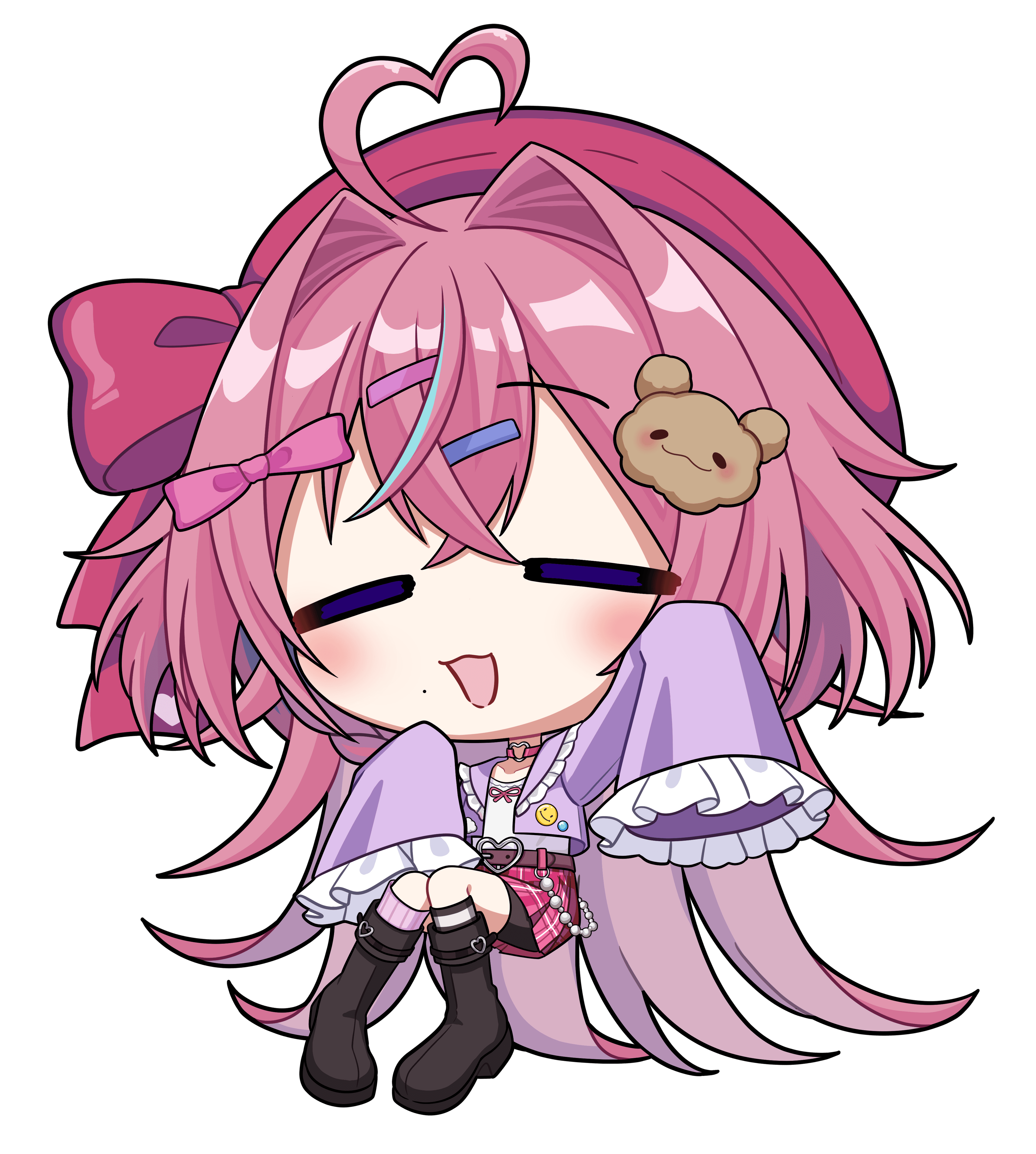 萌乃るぴの|VTuber向けちびキャラ表情差分 3