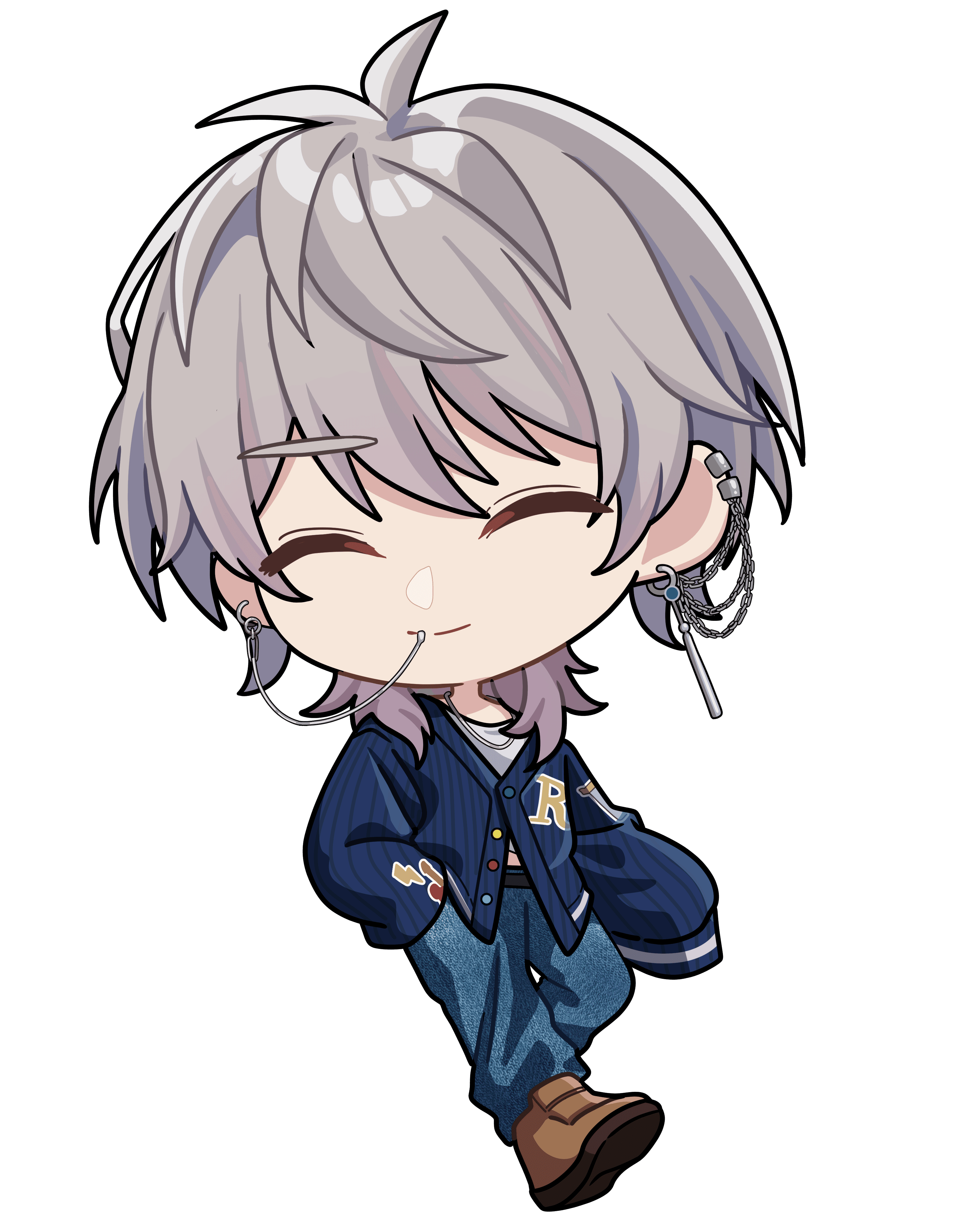 りおまる|VTuber向けちびキャラ表情差分 1