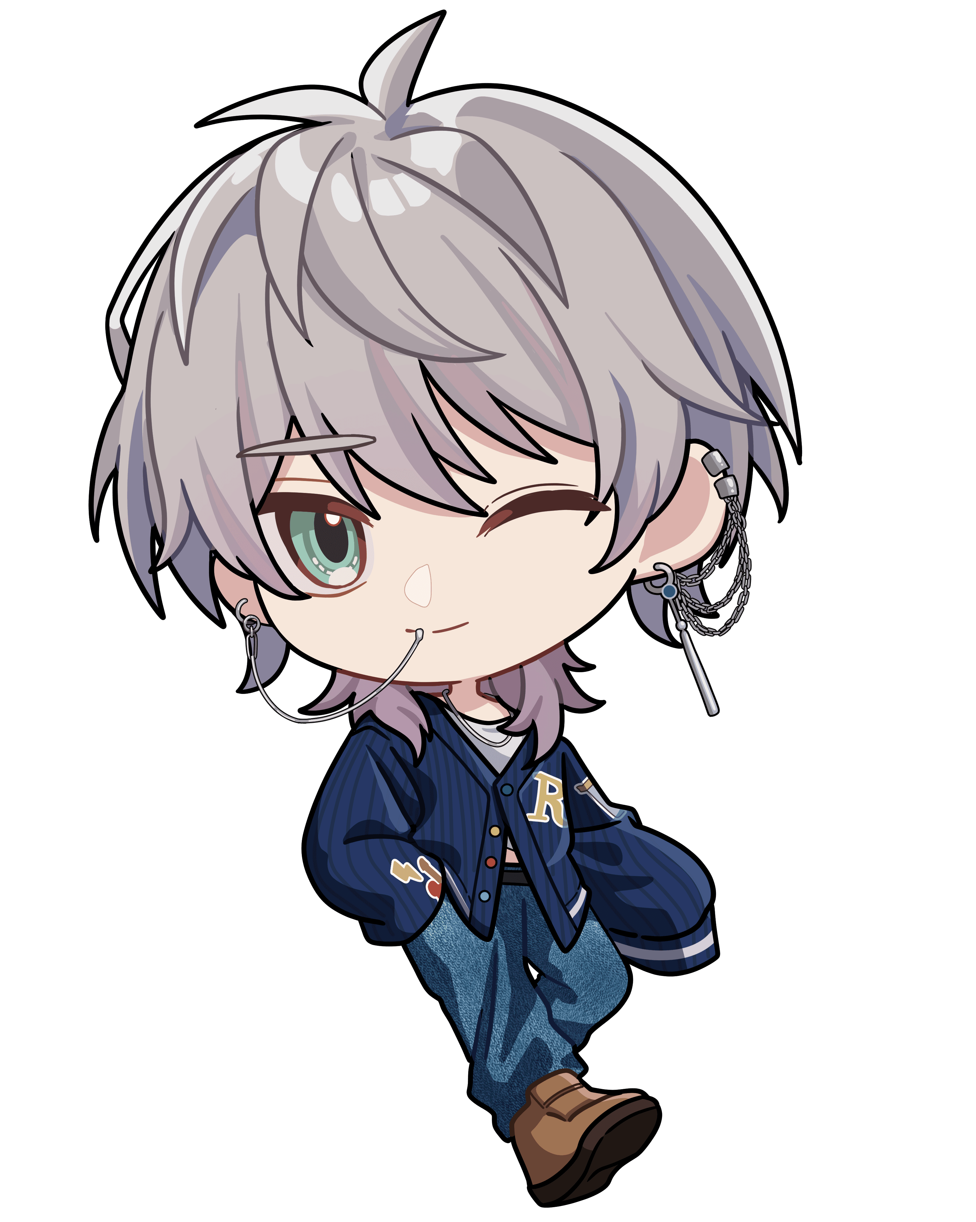 りおまる|VTuber向けちびキャラ表情差分 3
