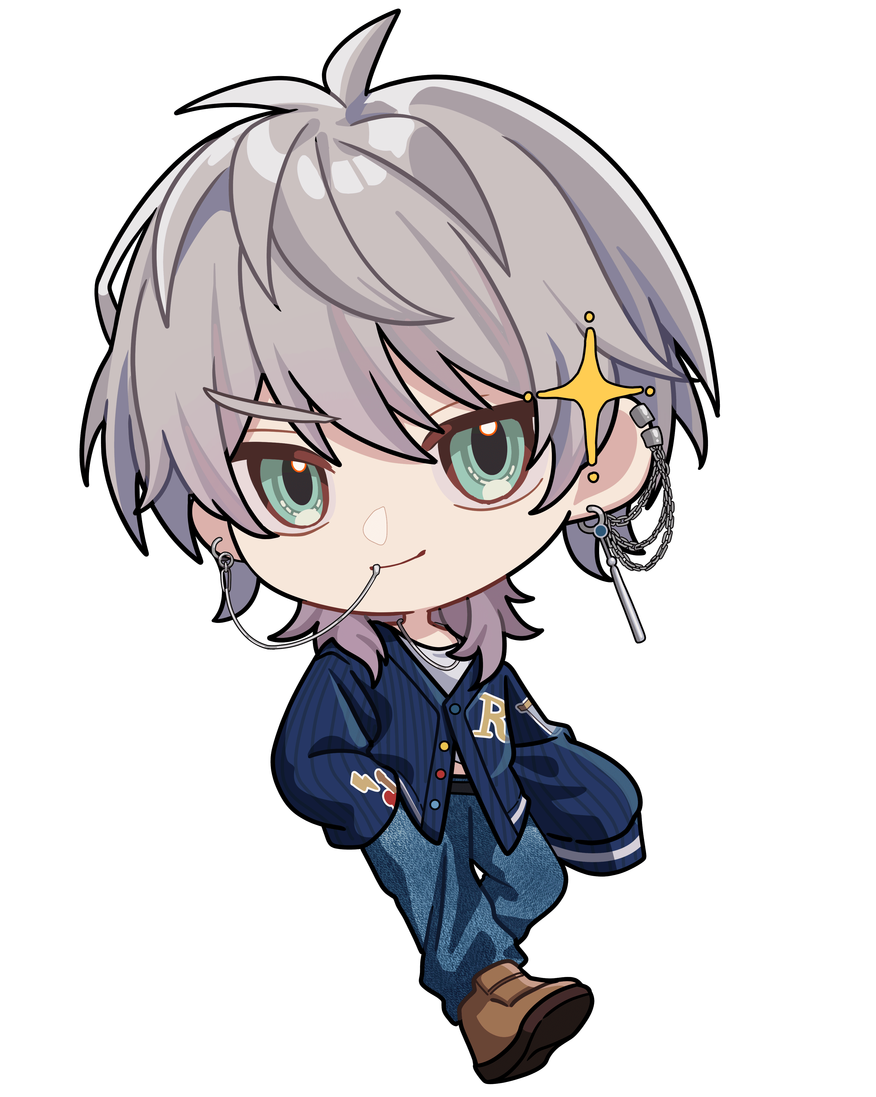 りおまる|VTuber向けちびキャラ表情差分 6