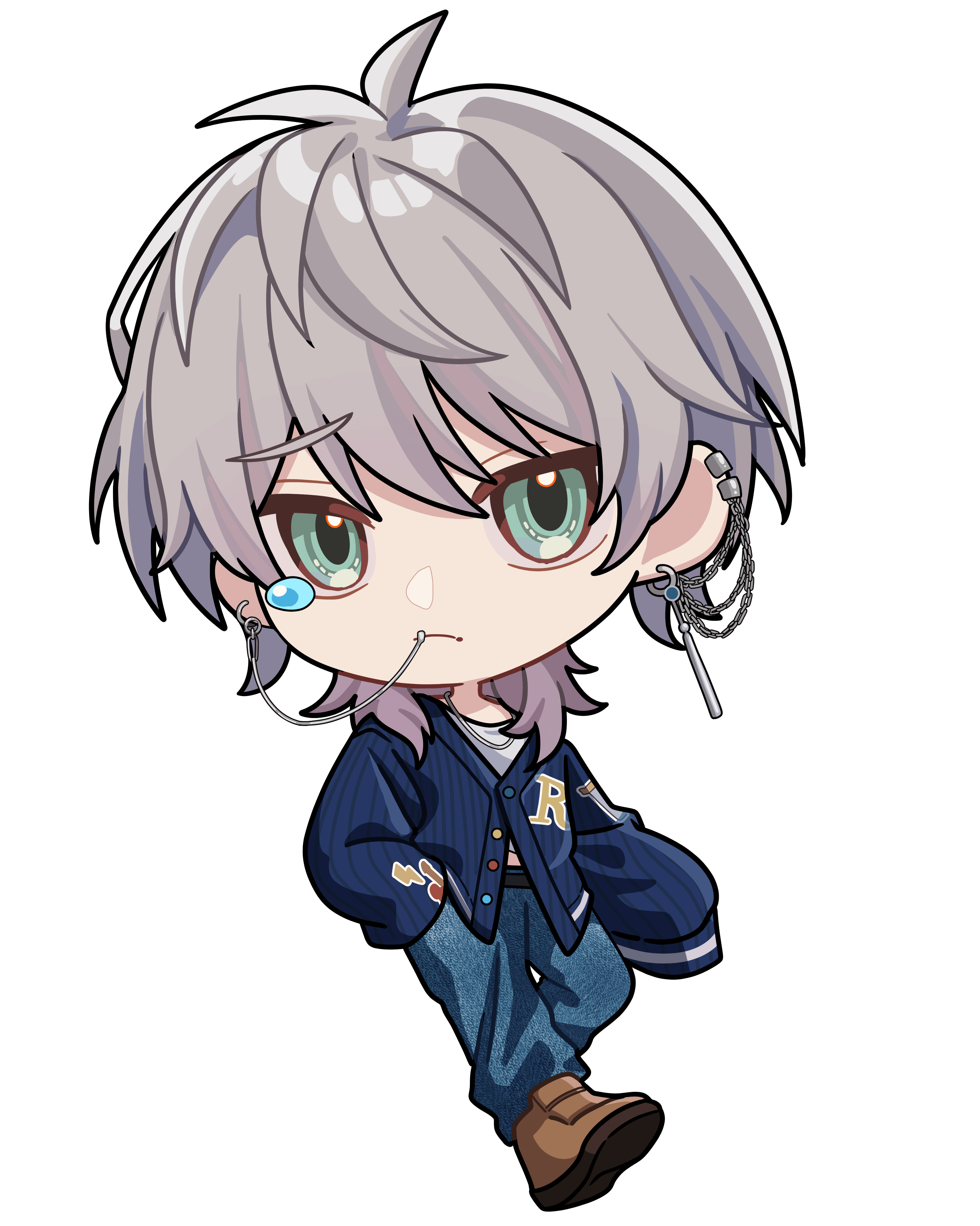 りおまる|VTuber向けちびキャラ表情差分 7